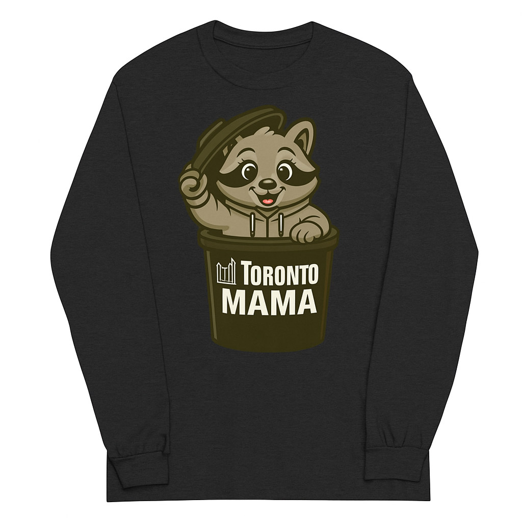 Toronto Feral Mama Raccoon Long-sleeve