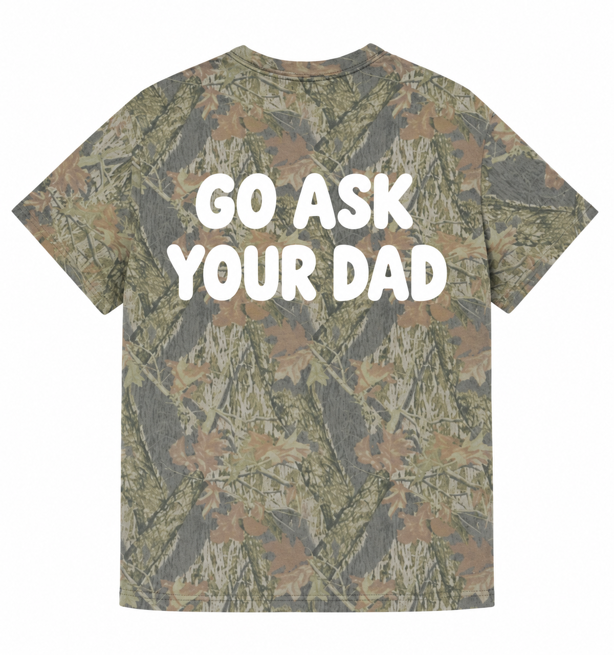 Toronto Mama Go Ask Your Dad Camo Tee