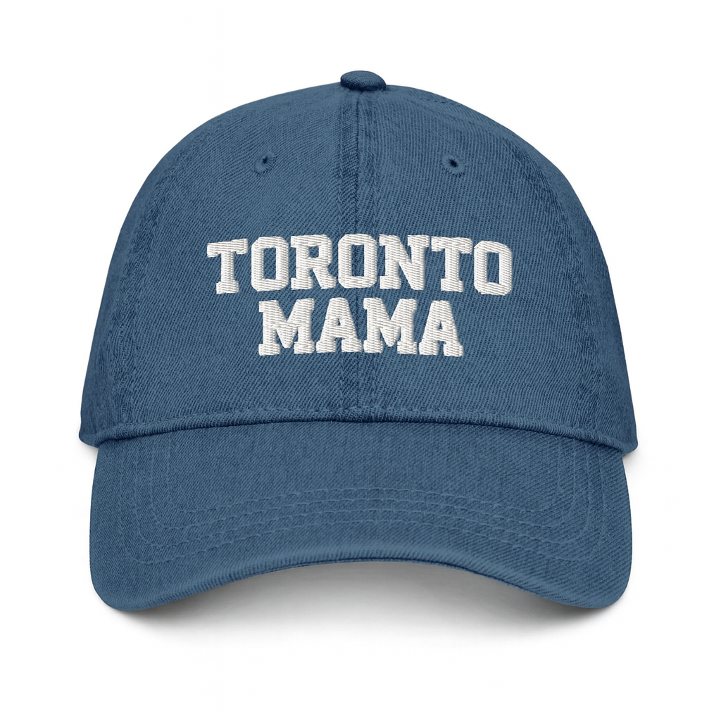 Toronto Mama Dark Blue Denim Hat