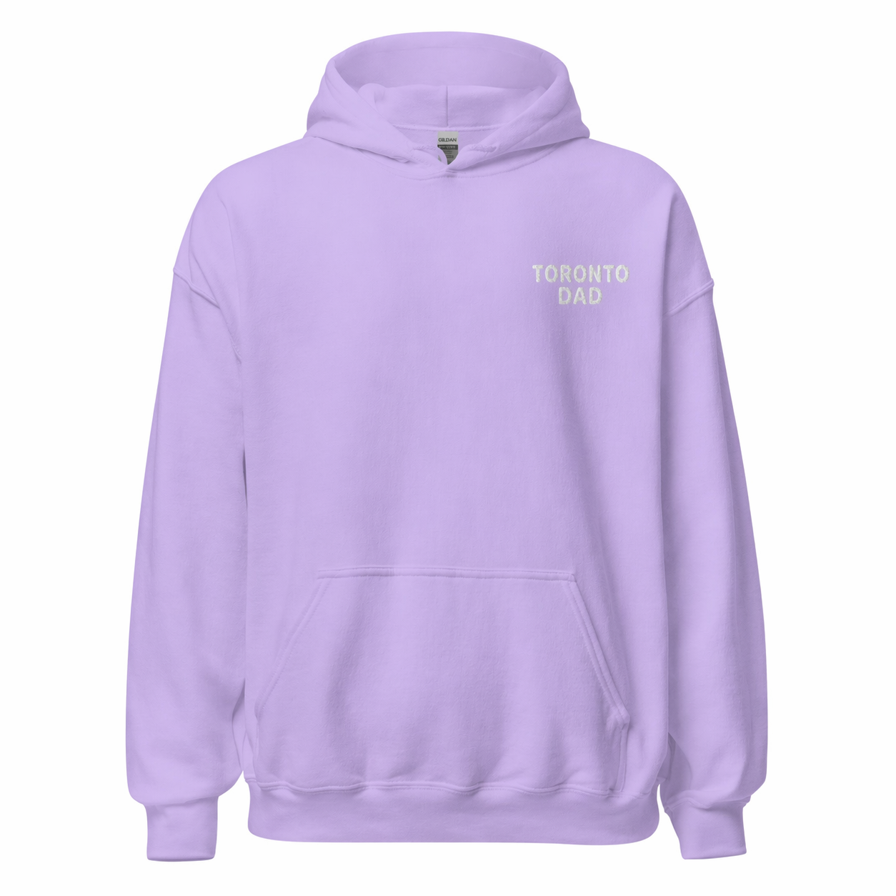 Toronto Dad Left Chest White Letters Hoodie