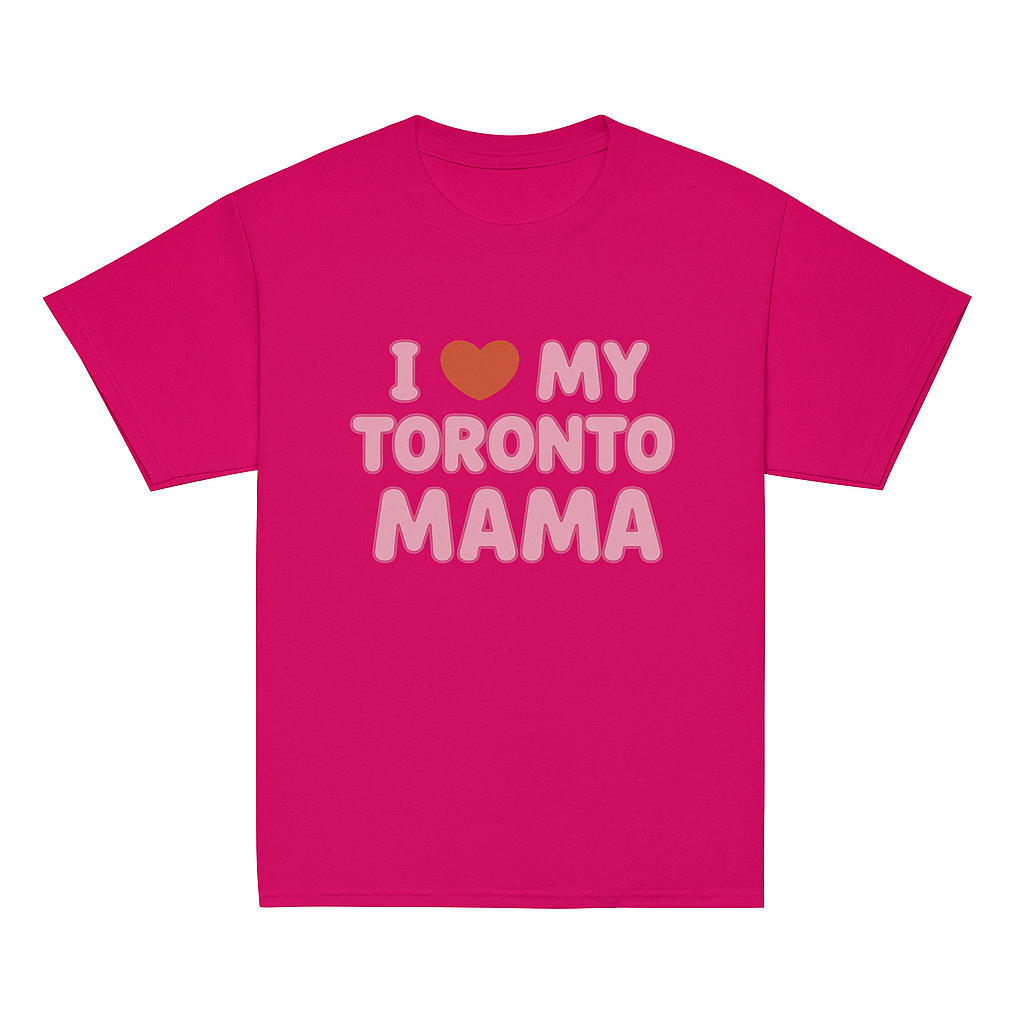 Toronto Mini Pink Loves Toronto Mama Tee