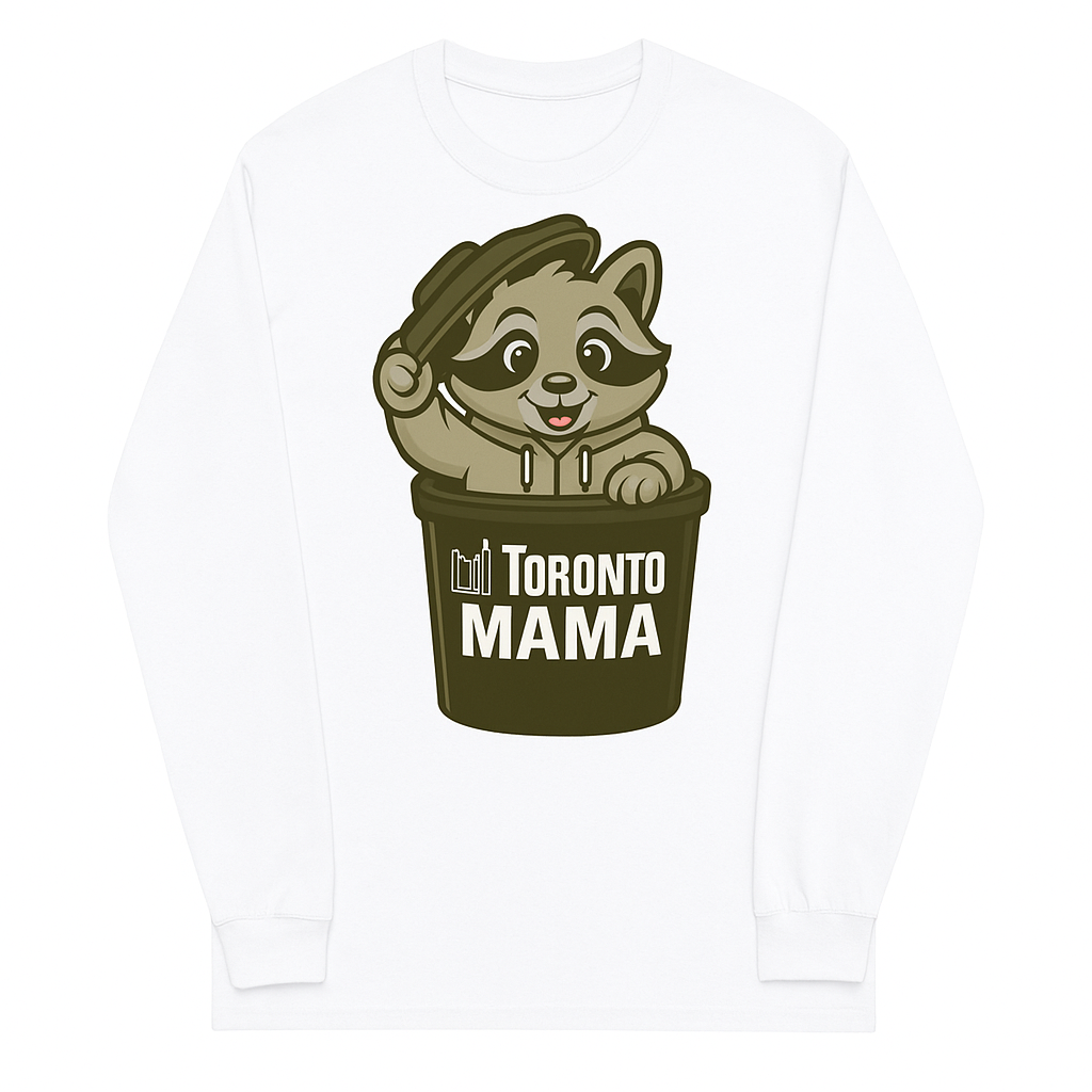 Toronto Feral Mama Raccoon Long-sleeve