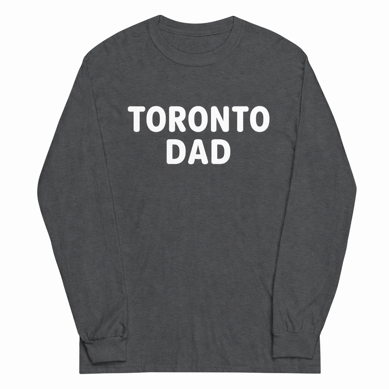 Toronto Dad Round Letters Long-sleeve