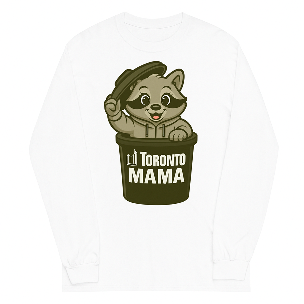 Toronto Feral Mama Raccoon Long-sleeve