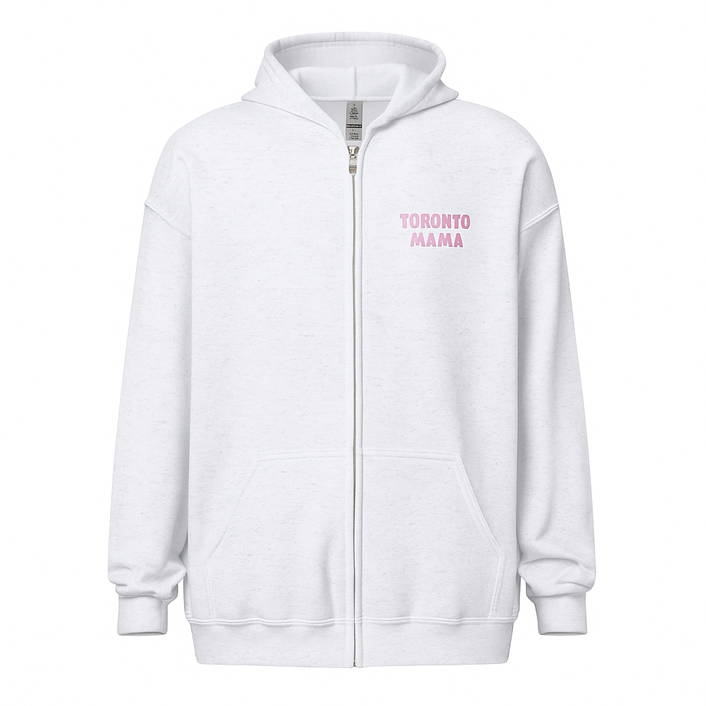 Toronto Mama Basic Zip Hoodie