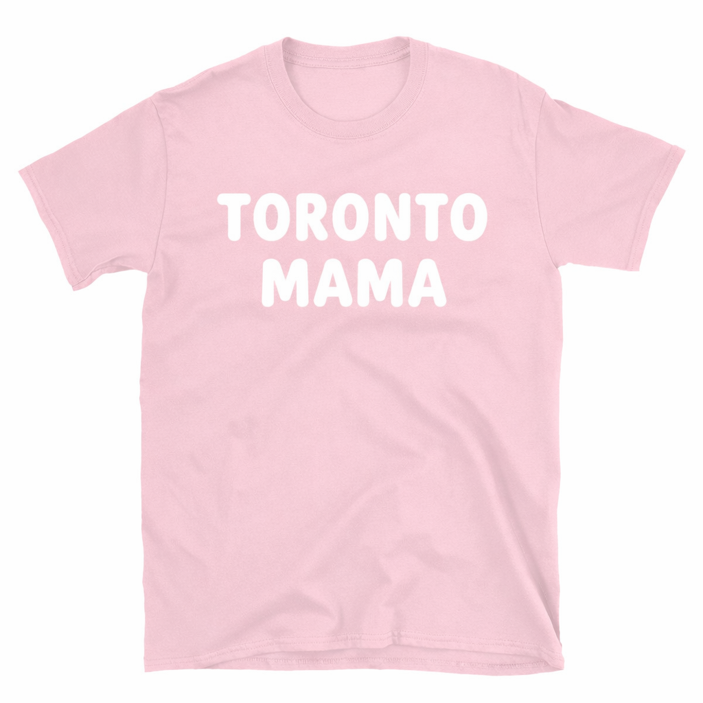 Toronto Mama White Letters Tee