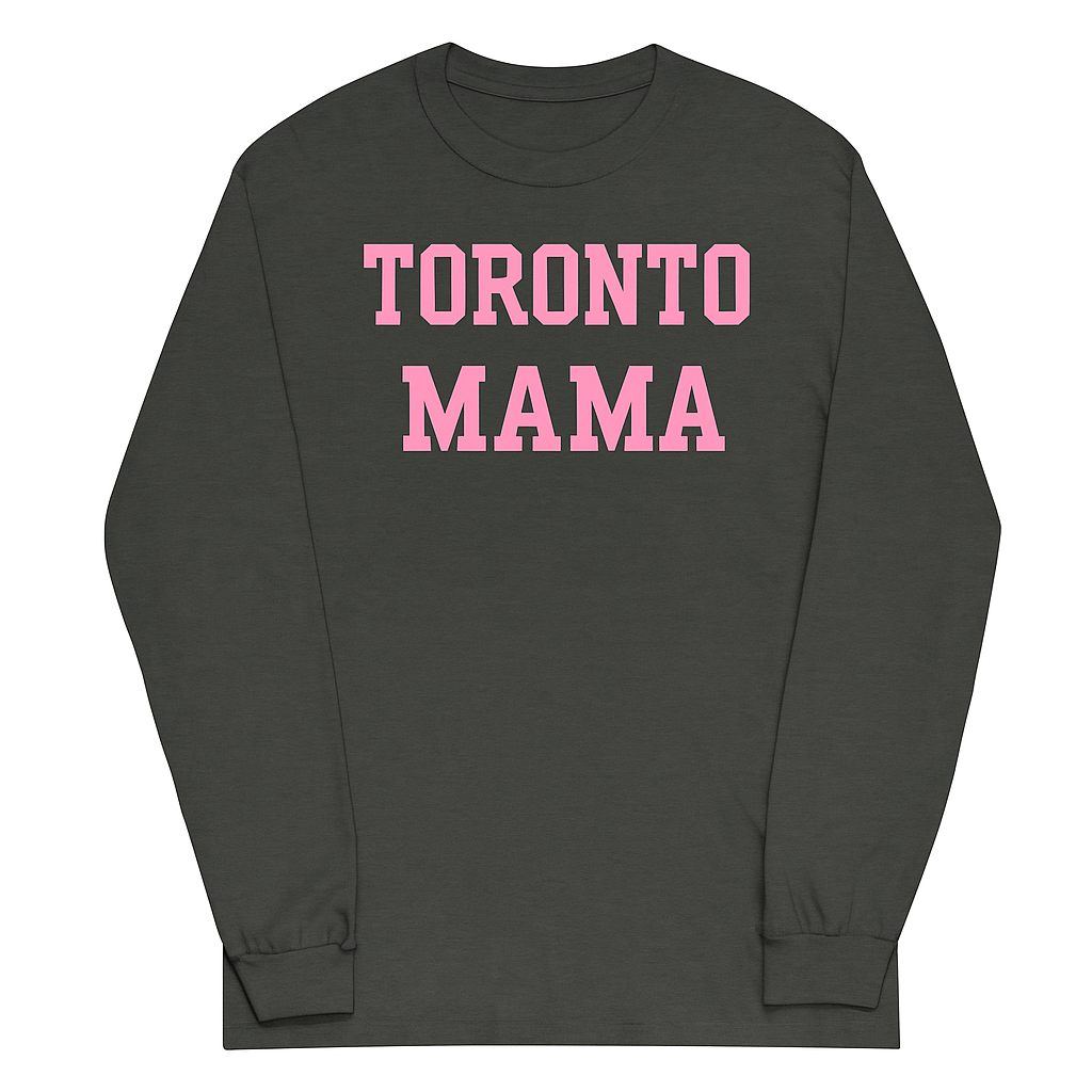 Toronto Mama Pink Collegiate Long-sleeve