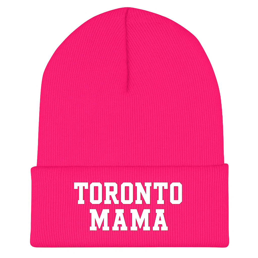 Toronto Mama Collegiate Hot Pink Toque