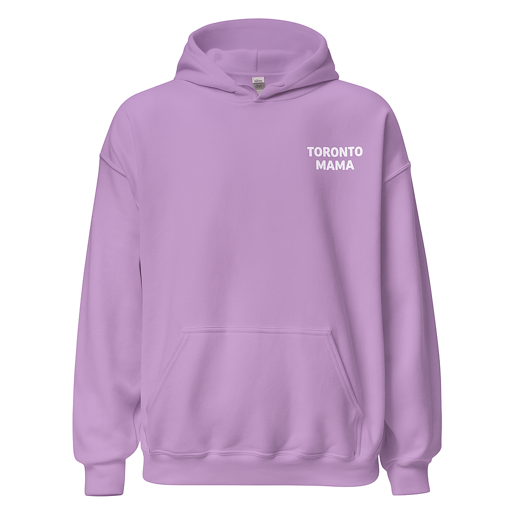 Toronto Mama Basic White Logo Hoodie