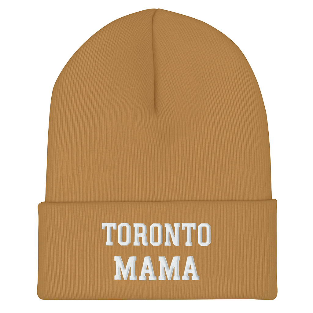 Toronto Mama Collegiate Letters Toque