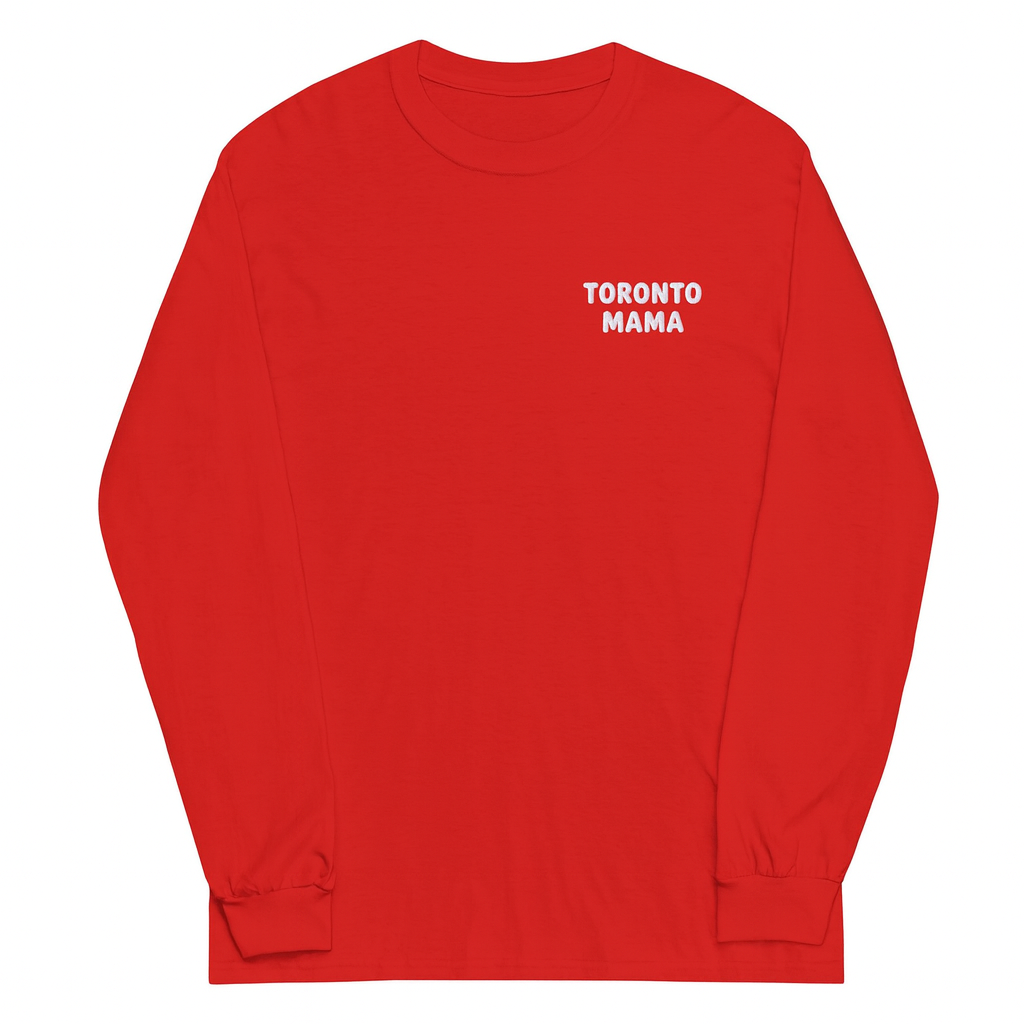 Toronto Mama Basic White Logo Long-sleeve