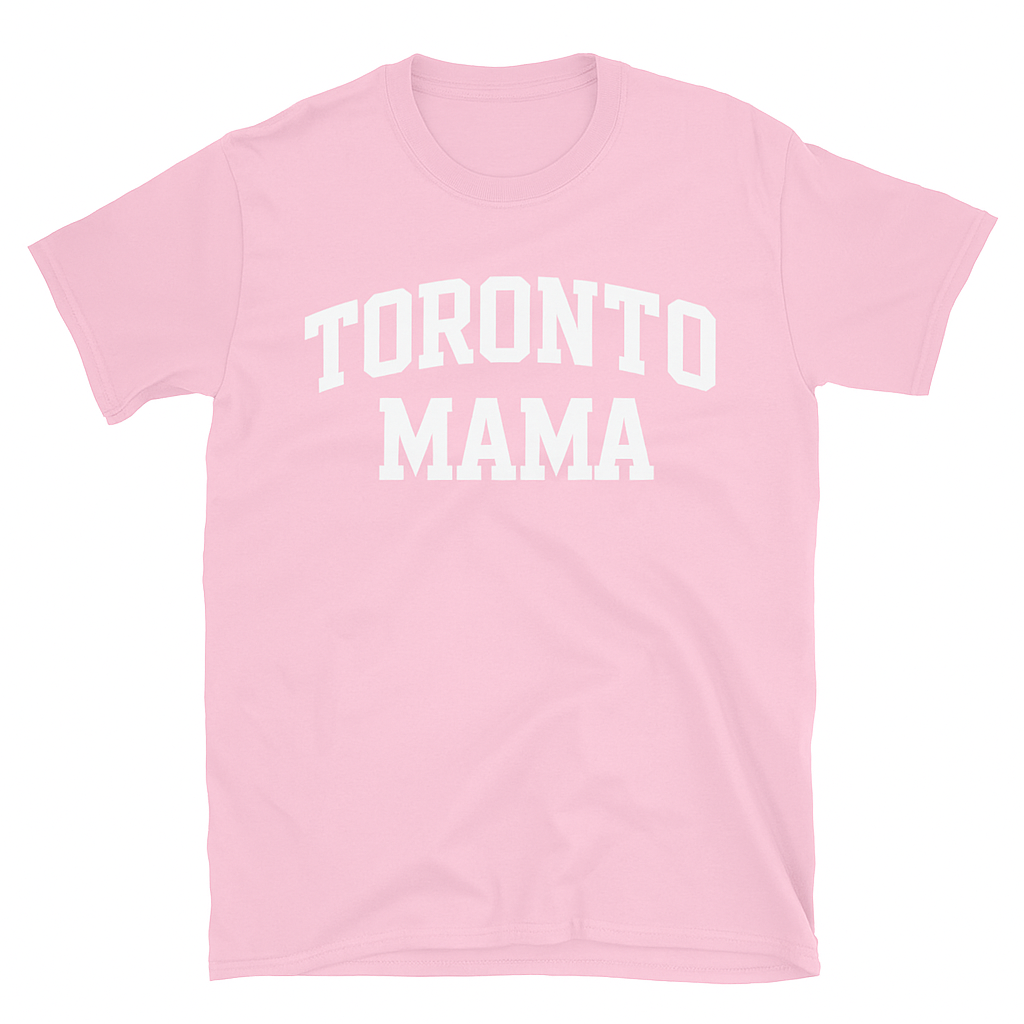 Toronto Mama Curved Collegiate Tee