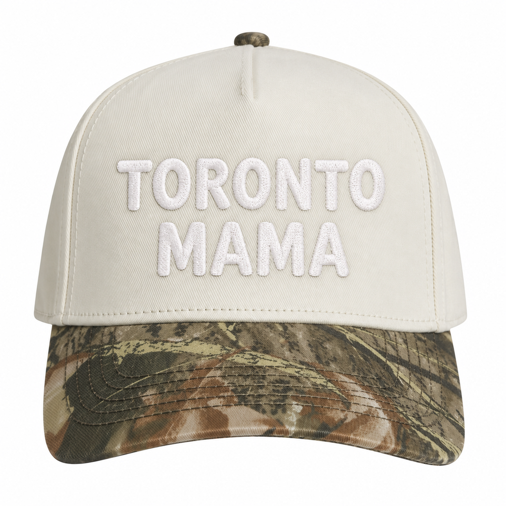 Toronto Mama Embroidered Camo Hat