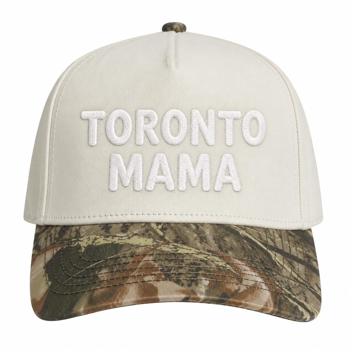 Toronto Mama Embroidered Camo Hat