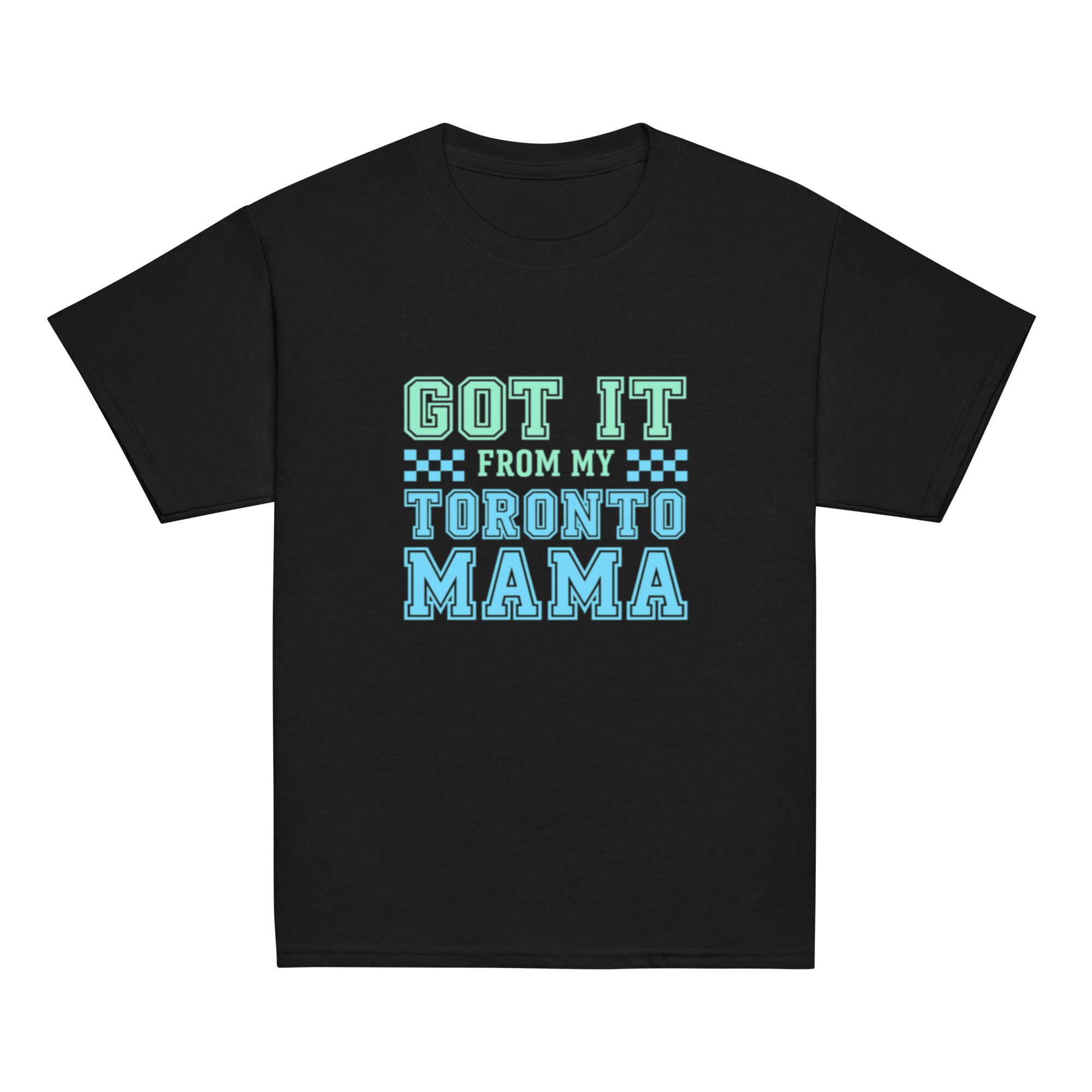 Toronto Mini Got It From My Toronto Mama Blue Tee