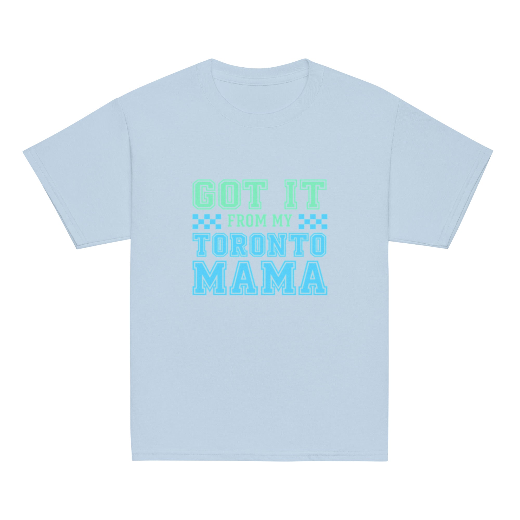 Toronto Mini Got It From My Toronto Mama Blue Tee