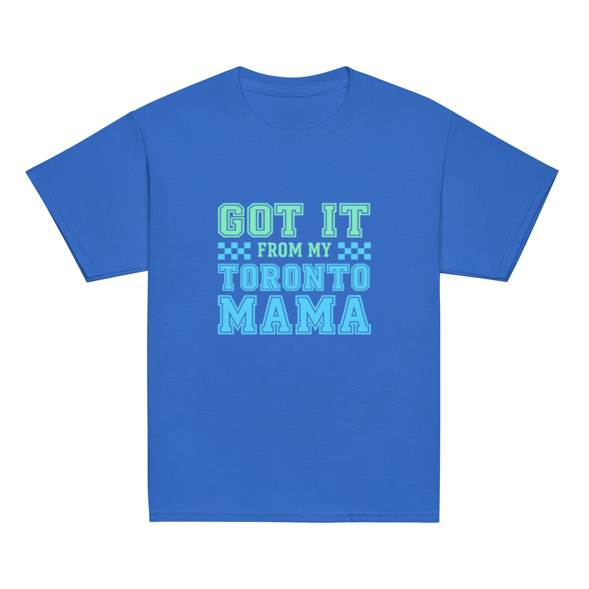 Toronto Mini Got It From My Toronto Mama Blue Tee