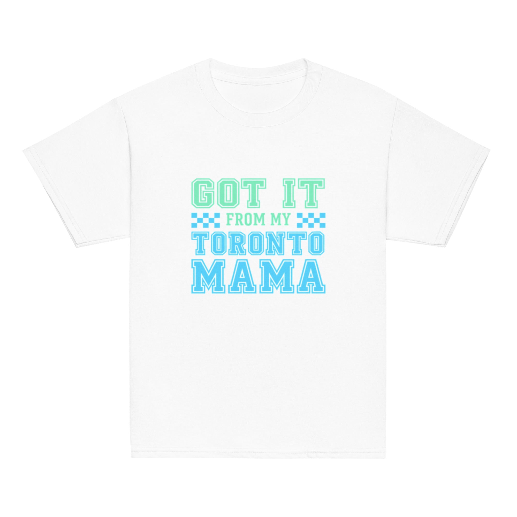 Toronto Mini Got It From My Toronto Mama Blue Tee