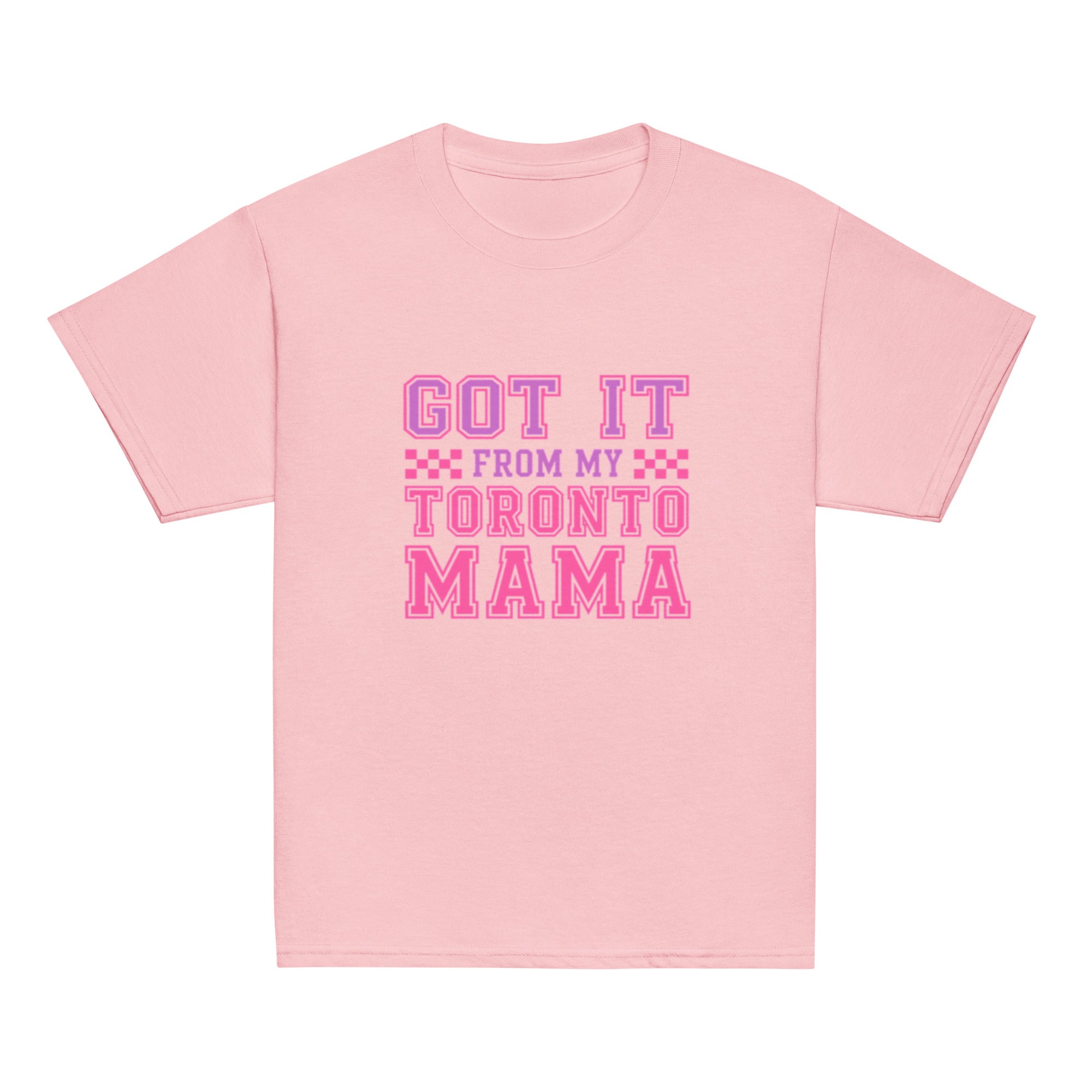 Toronto Mini Got It From My Toronto Mama Pink Tee