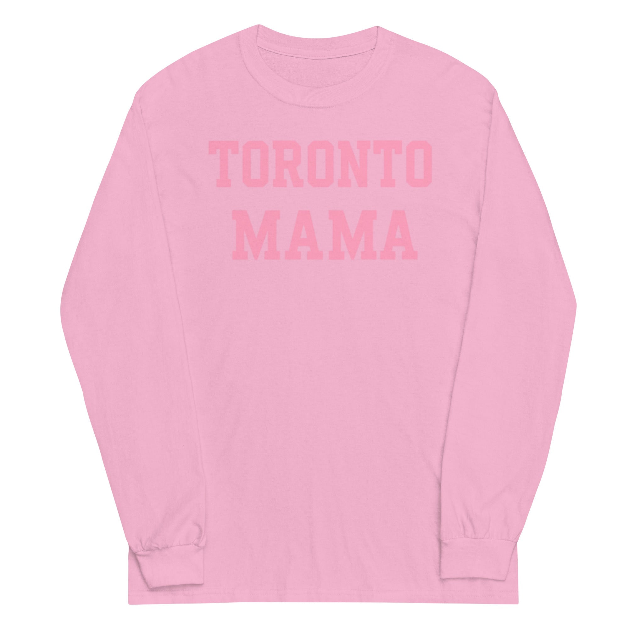 Toronto Mama Pink Collegiate Long-sleeve