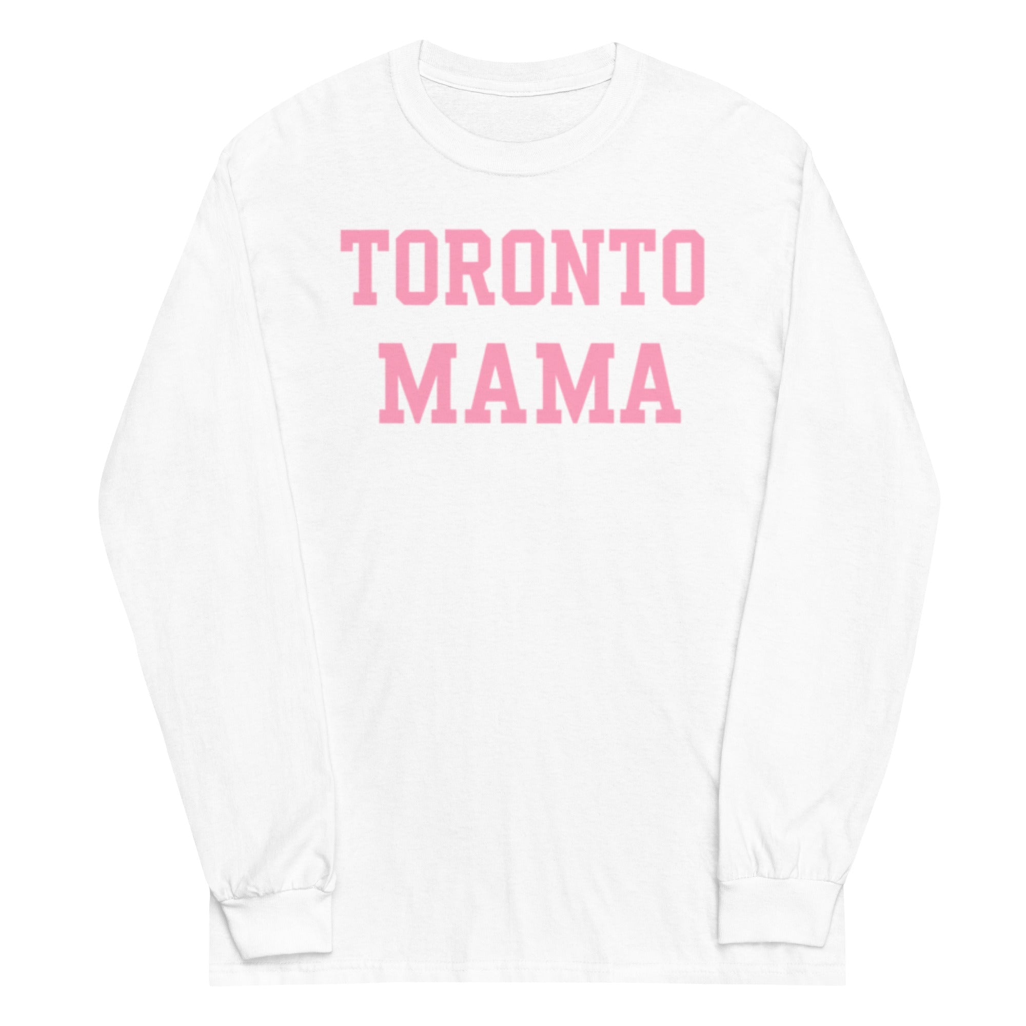 Toronto Mama Pink Collegiate Long-sleeve
