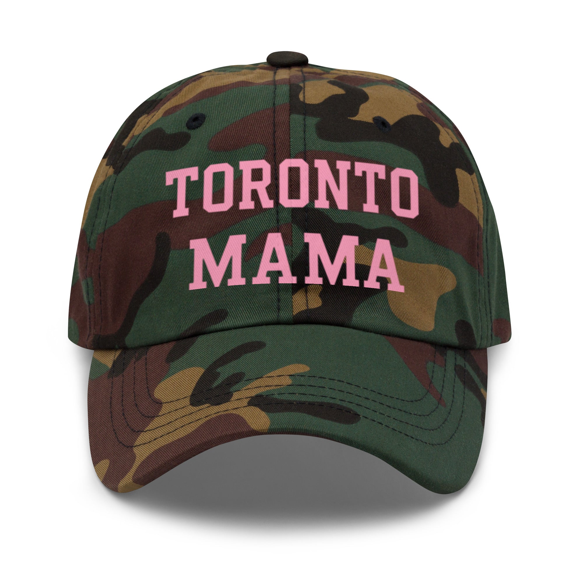 Toronto Mama Pink Collegiate Letters Hat