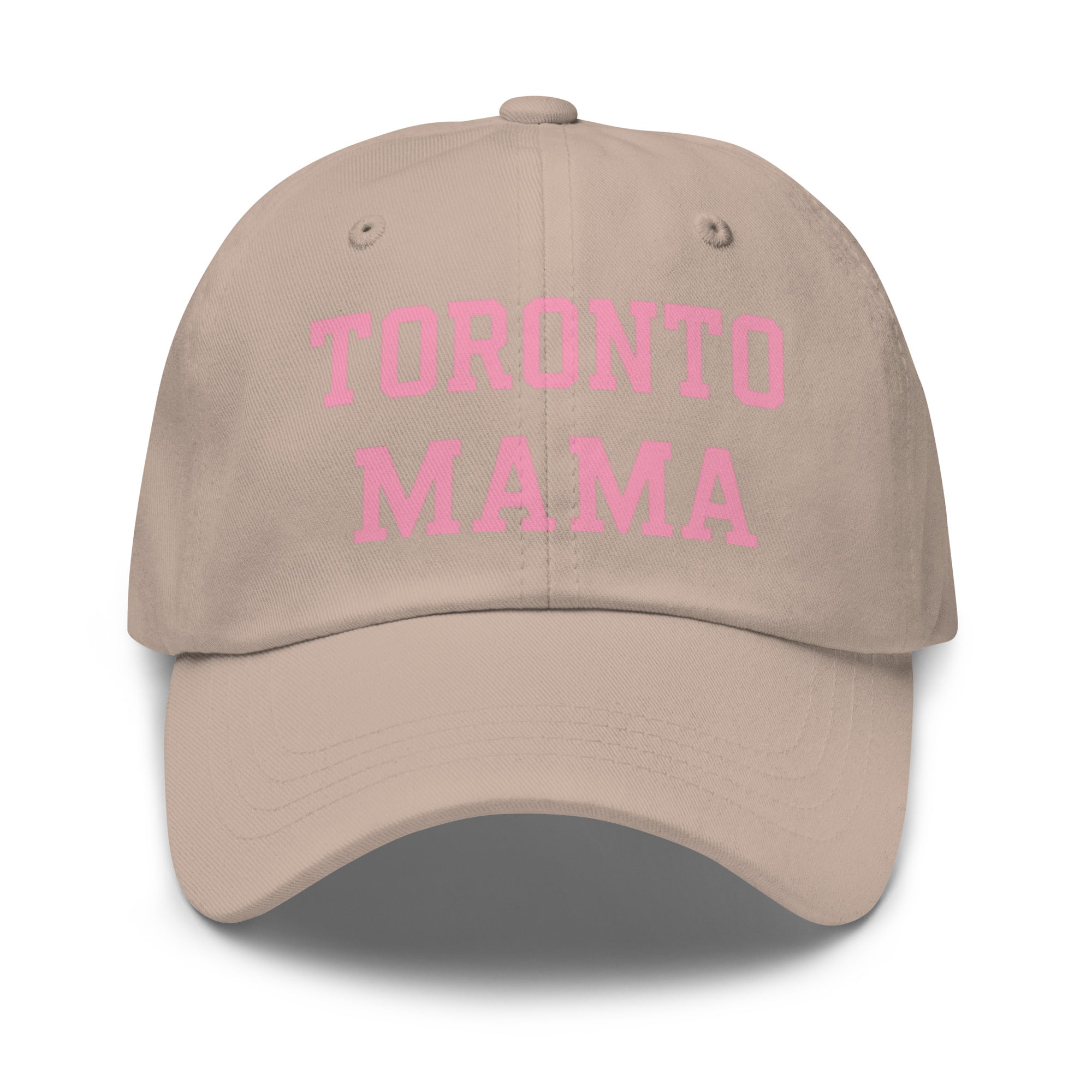 Toronto Mama Pink Collegiate Letters Hat