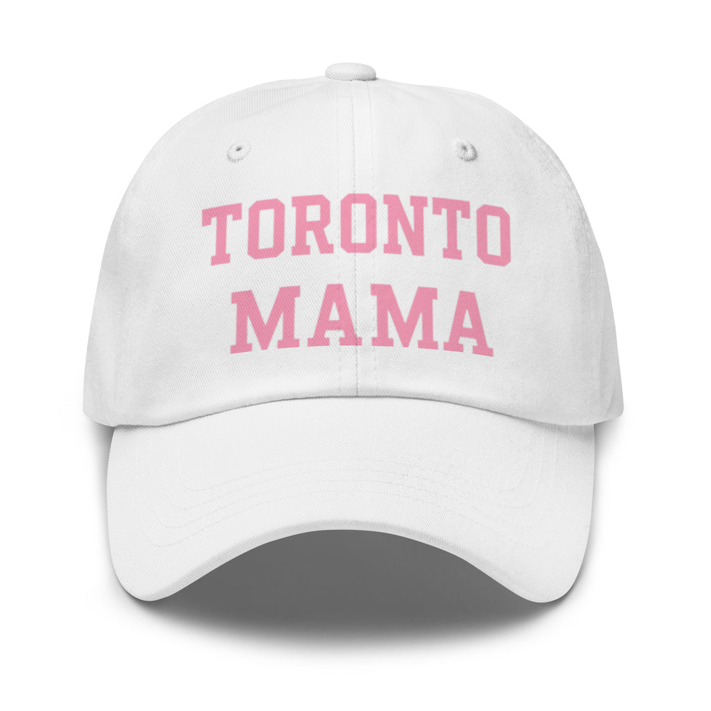 Toronto Mama Pink Collegiate Letters Hat