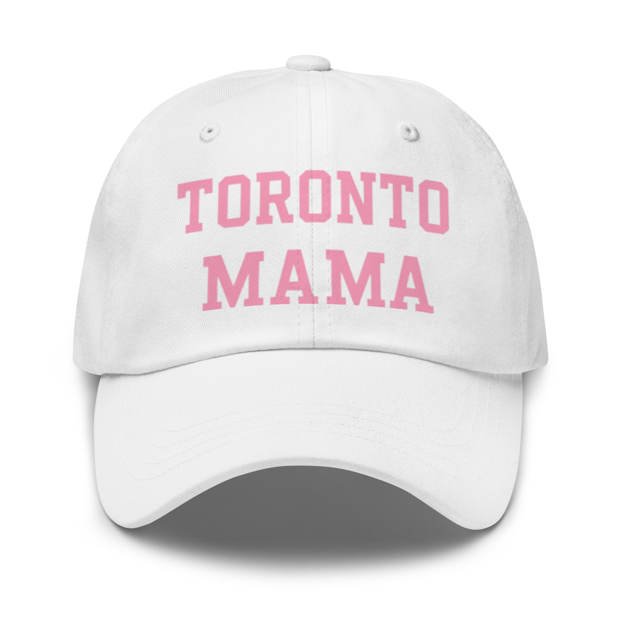 Toronto Mama Pink Collegiate Letters Hat