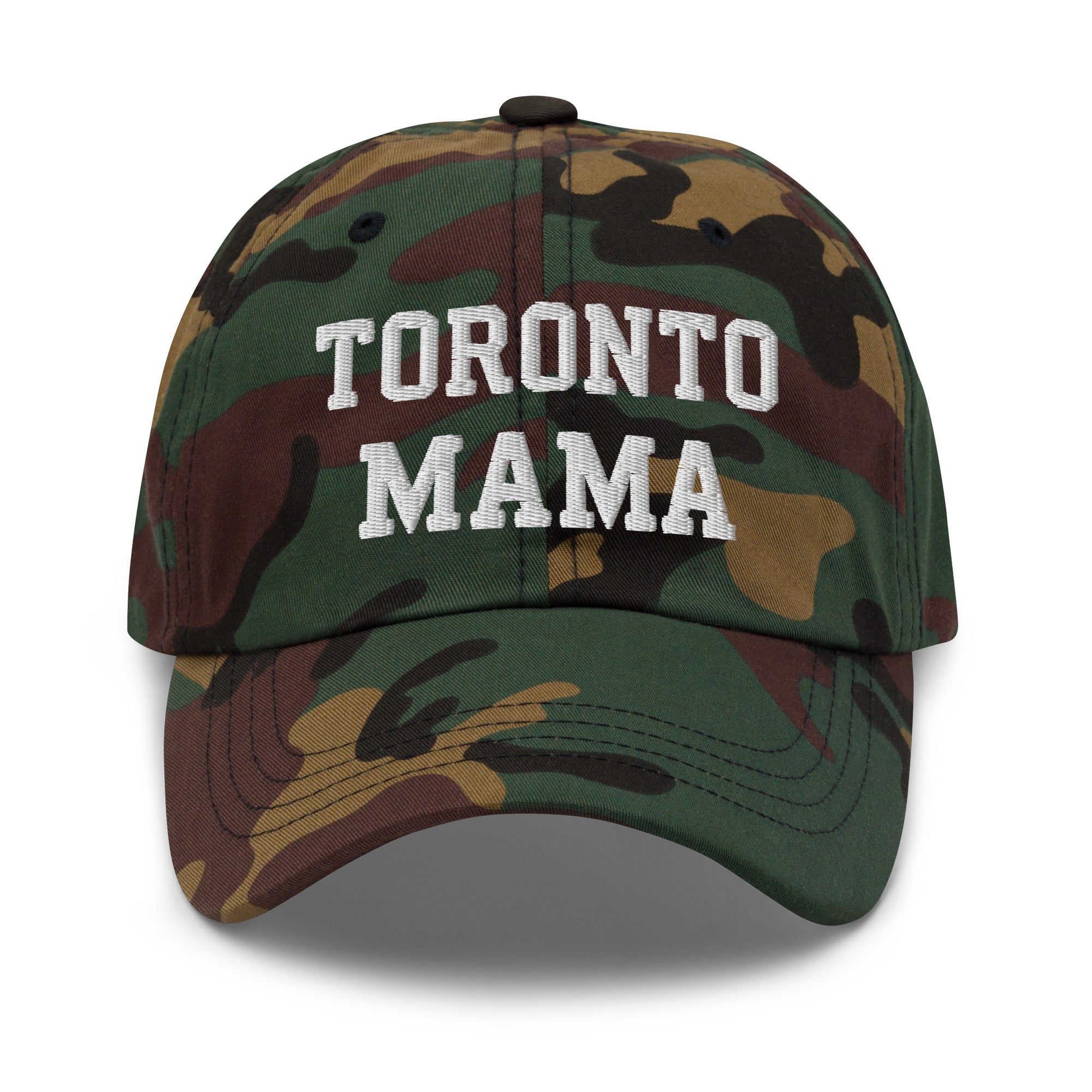 Toronto Mama White Collegiate Letters Hat