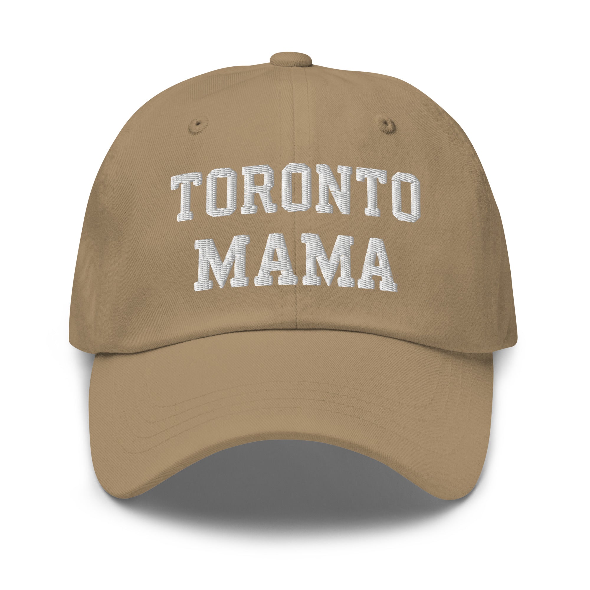 Toronto Mama White Collegiate Letters Hat
