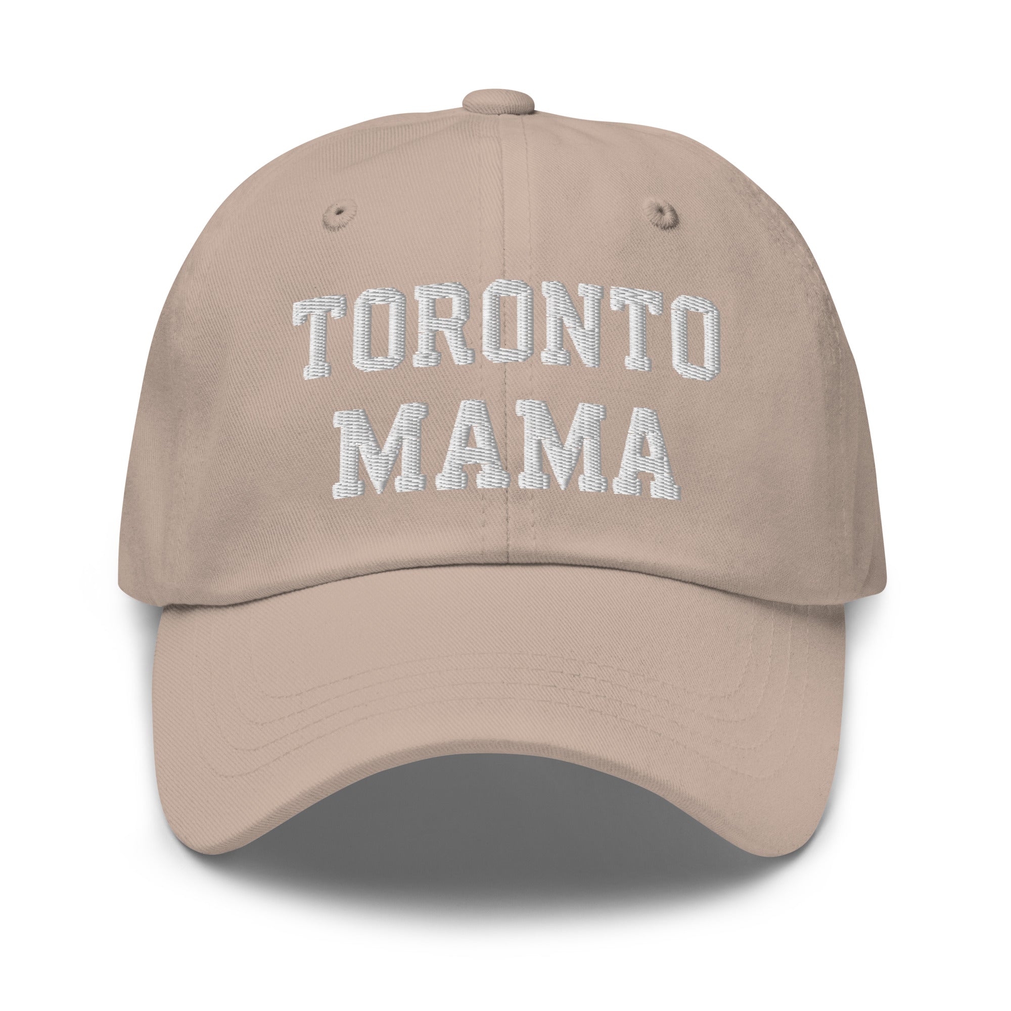 Toronto Mama White Collegiate Letters Hat