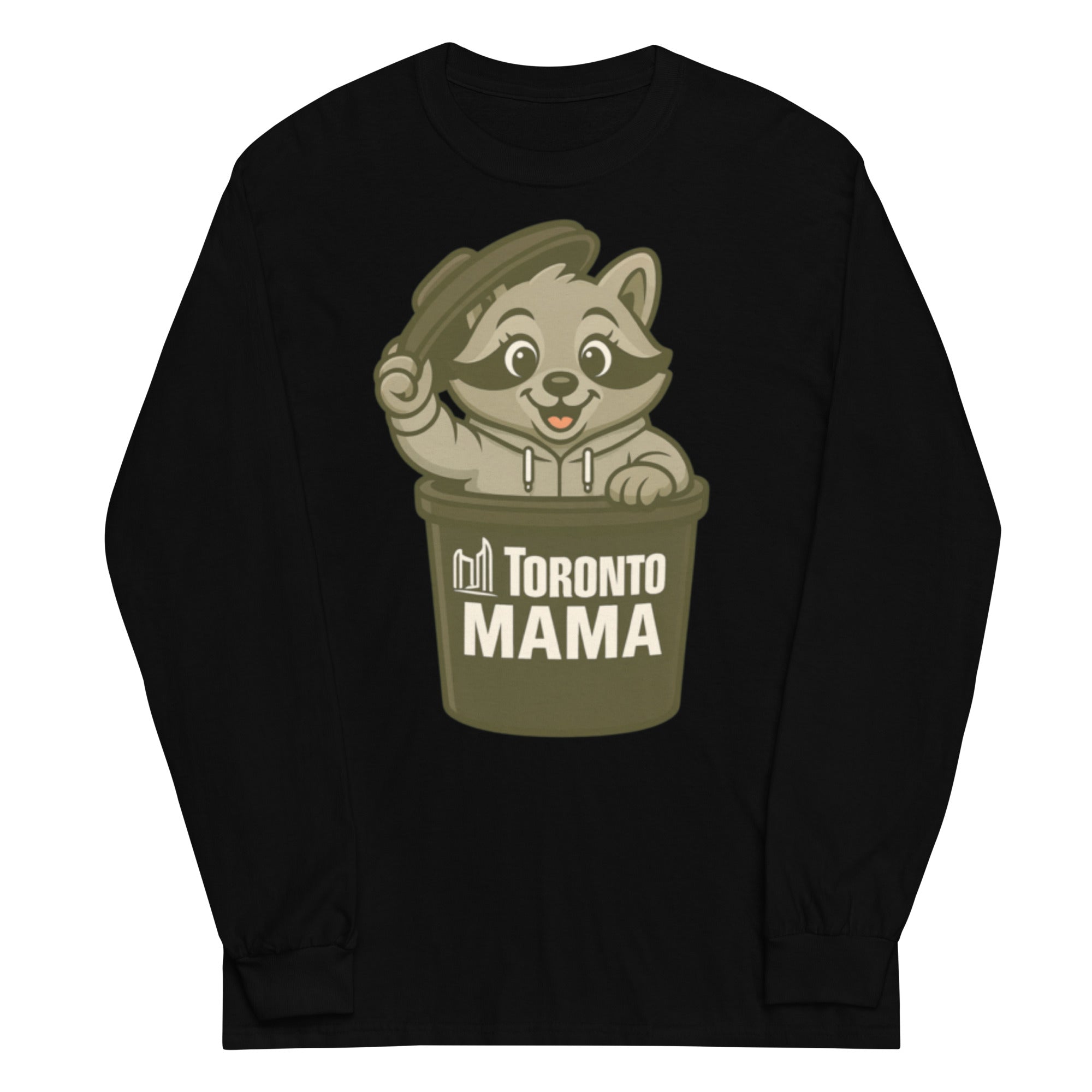 Toronto Feral Mama Raccoon Long-sleeve