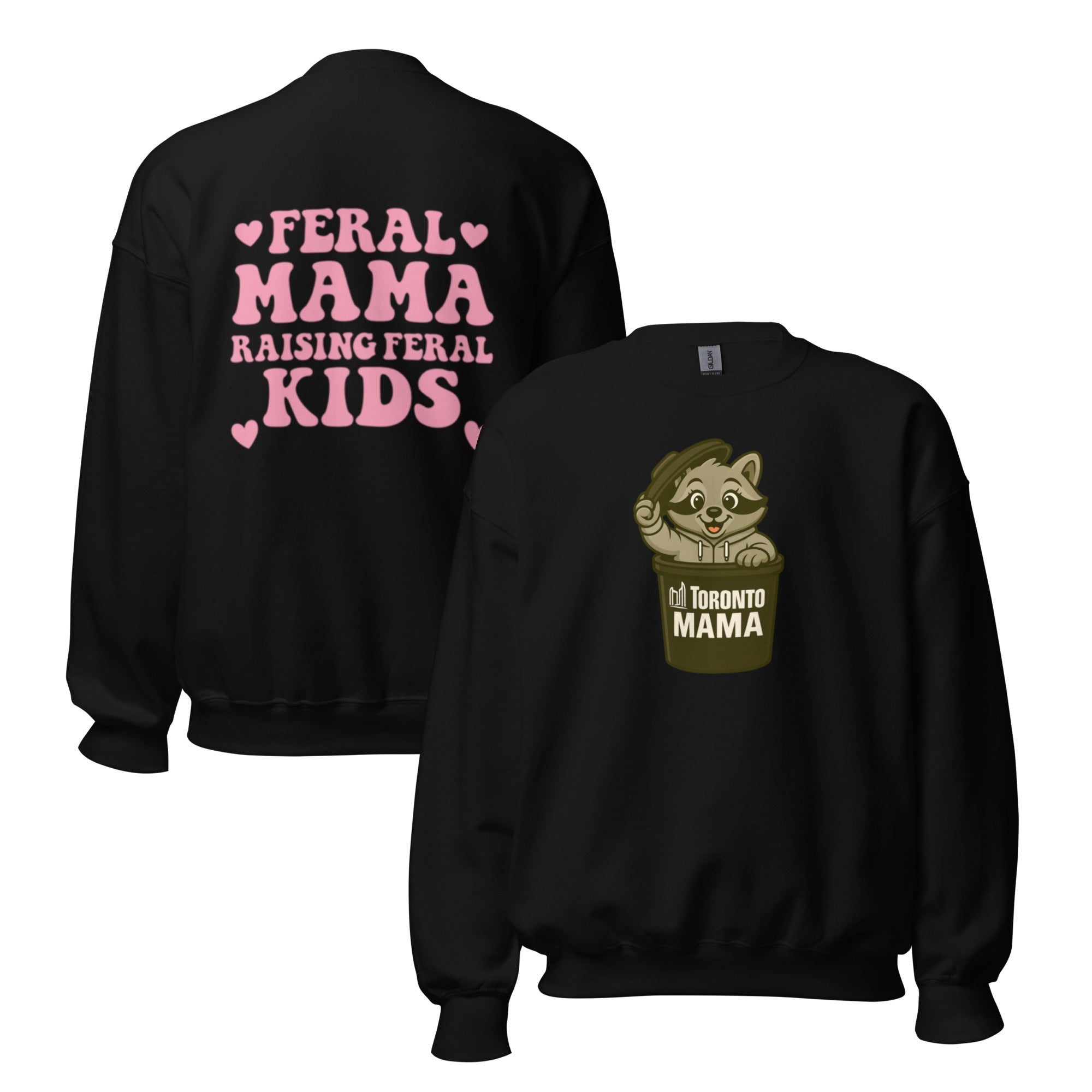 Toronto Feral Mama Raccoon Sweatshirt