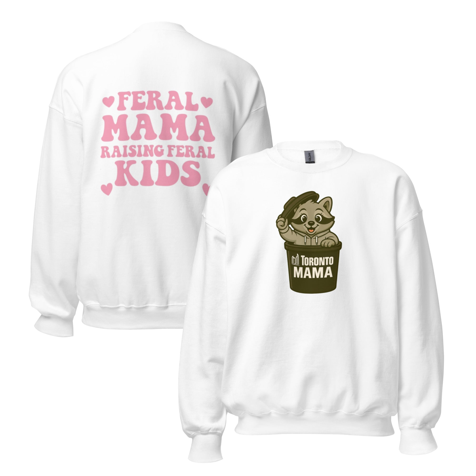 Toronto Feral Mama Raccoon Sweatshirt