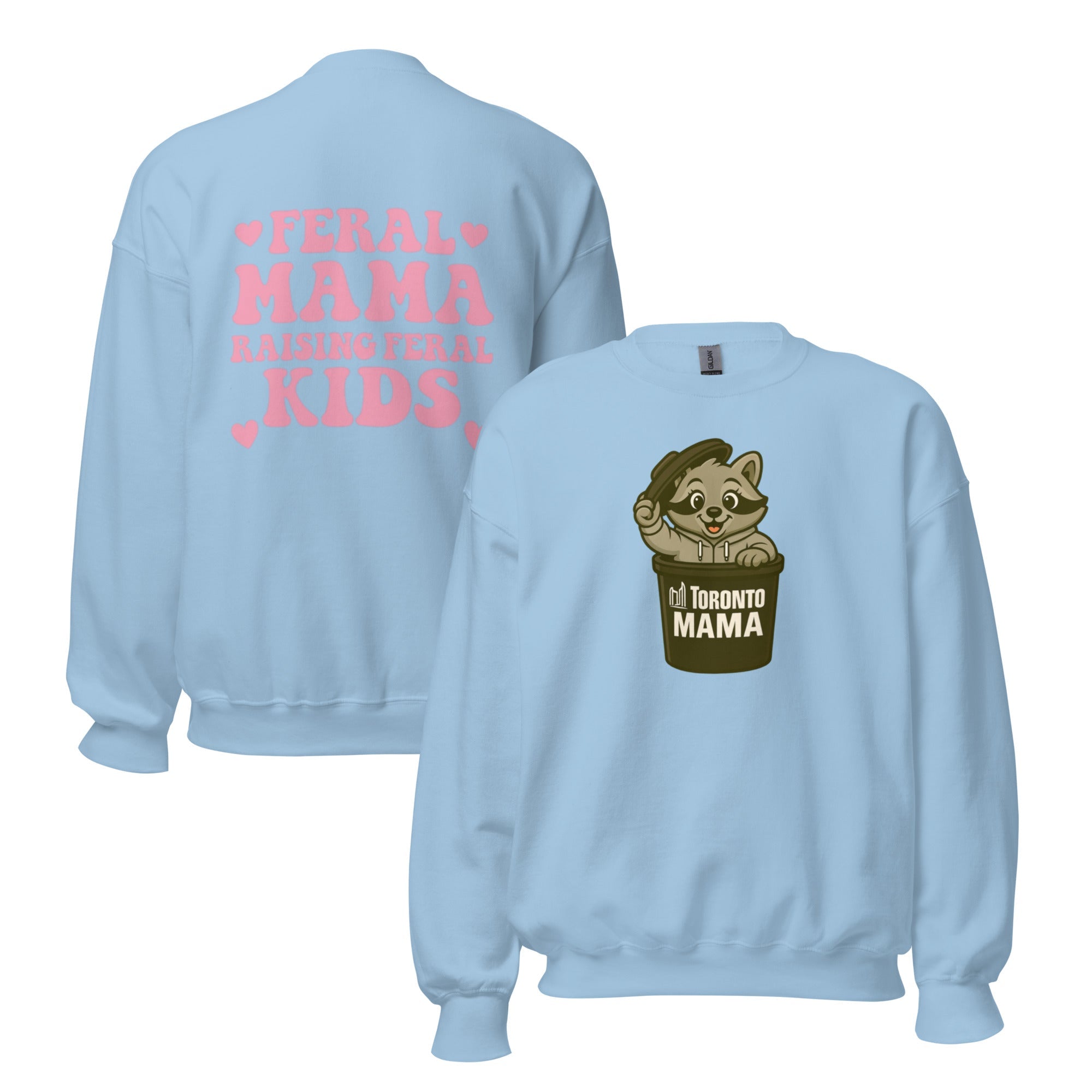 Toronto Feral Mama Raccoon Sweatshirt