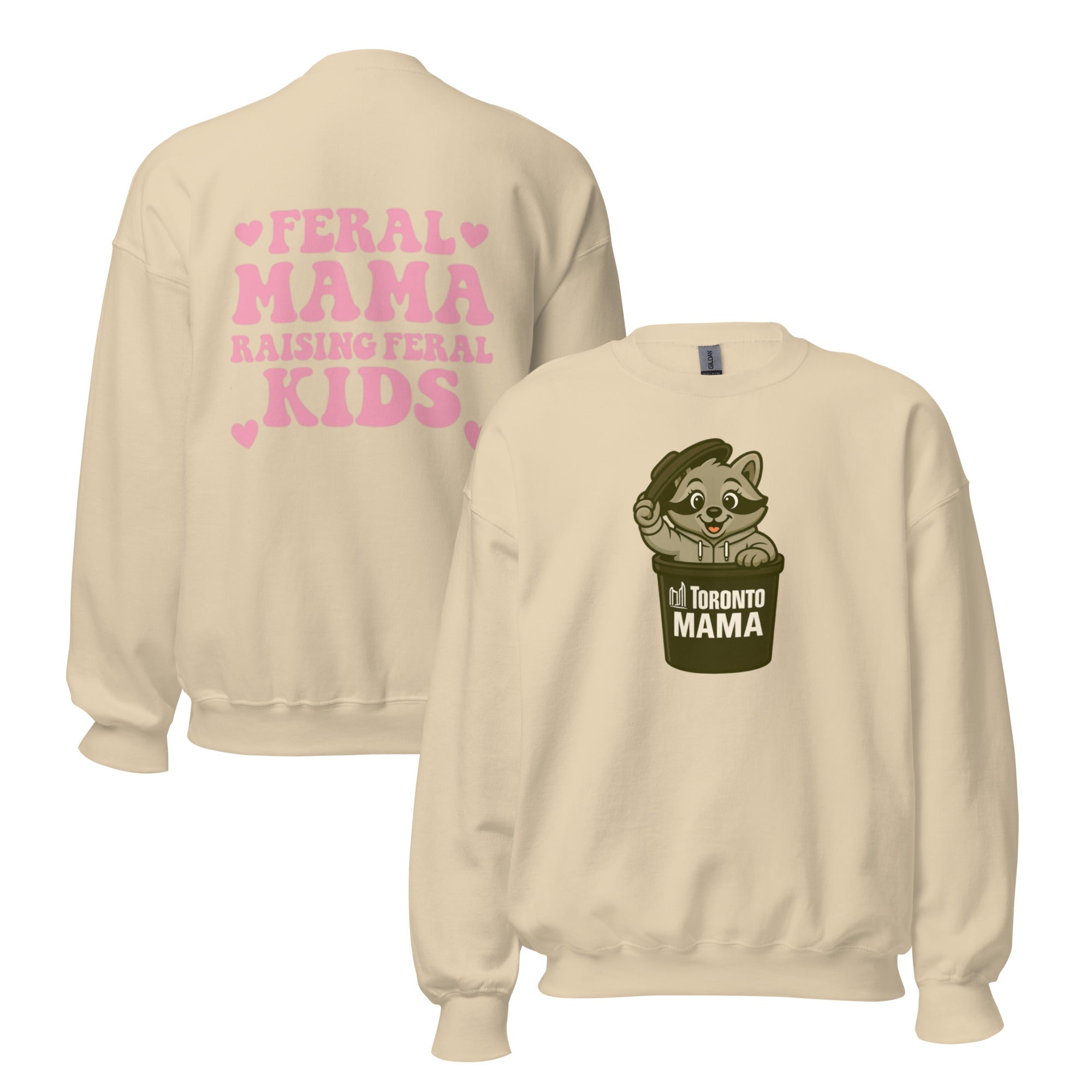Toronto Feral Mama Raccoon Sweatshirt