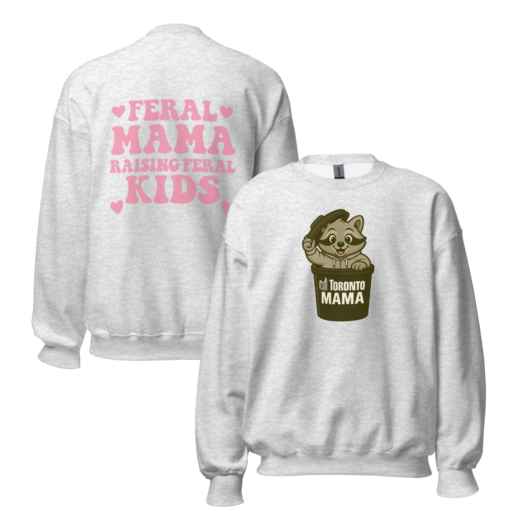 Toronto Feral Mama Raccoon Sweatshirt