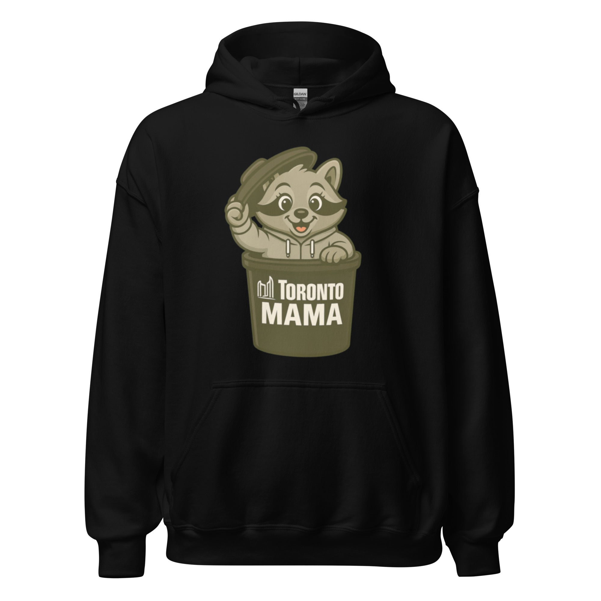 Toronto Mama Garbage Raccoon Hoodie