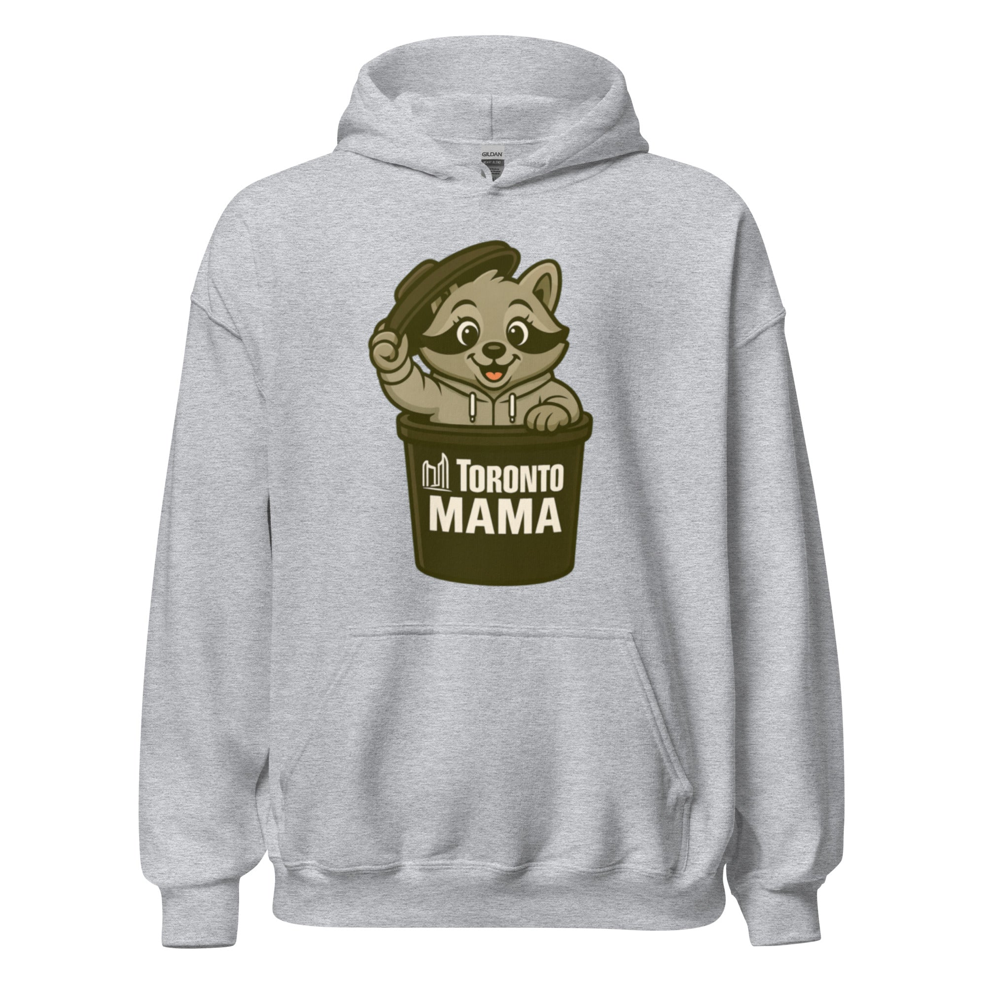 Toronto Mama Garbage Raccoon Hoodie