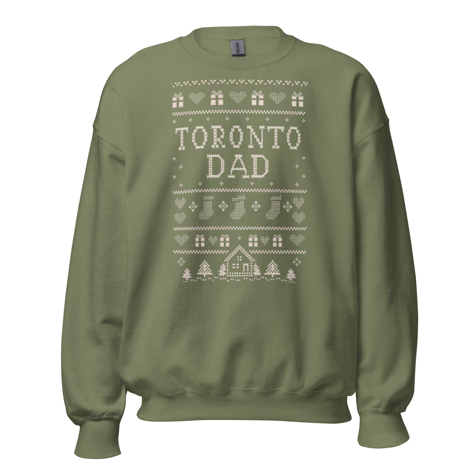 Toronto Dad Ugly Xmas Sweatshirt