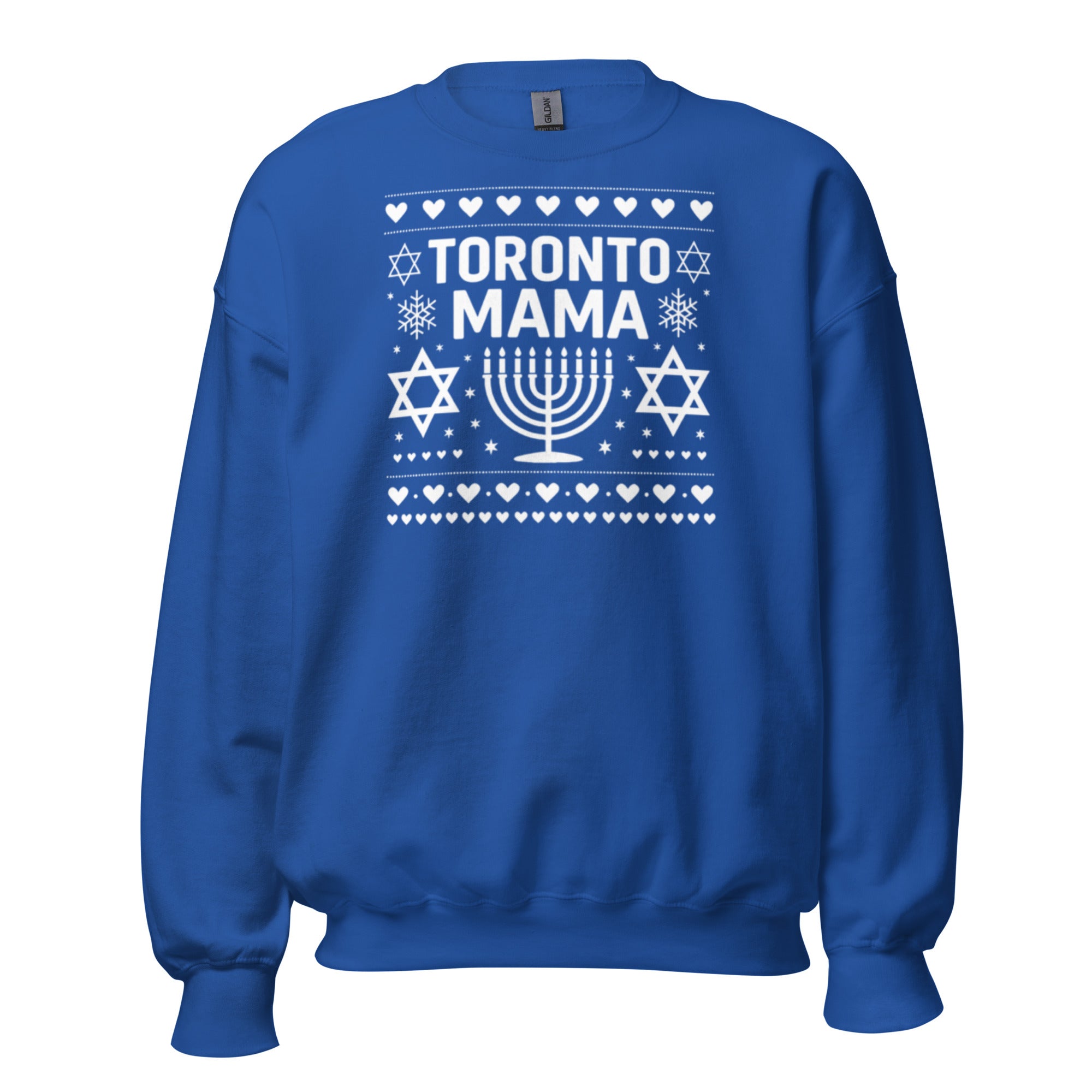 Toronto Mama Festive Menorah Sweatshirt