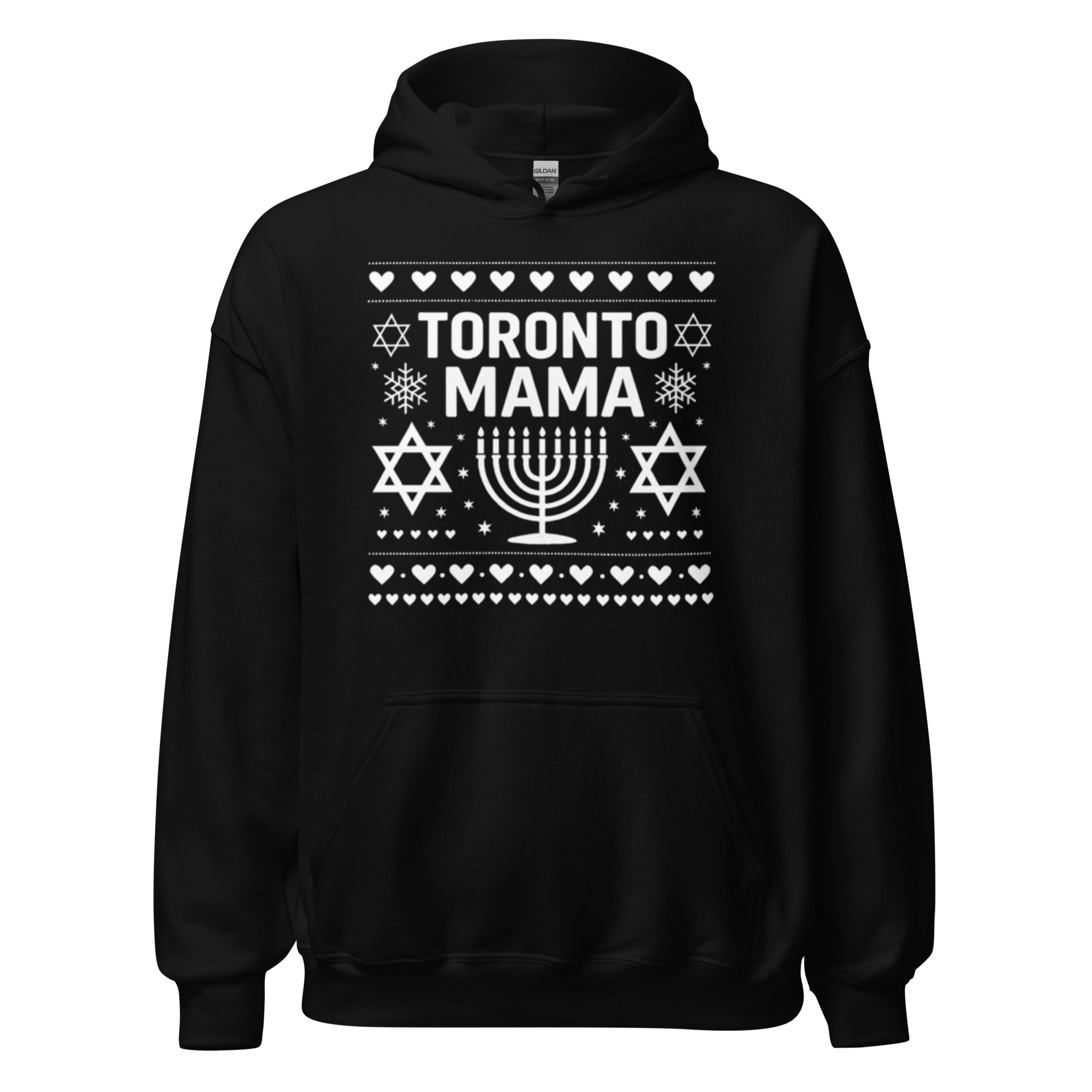Toronto Mama Festive Menorah Hoodie