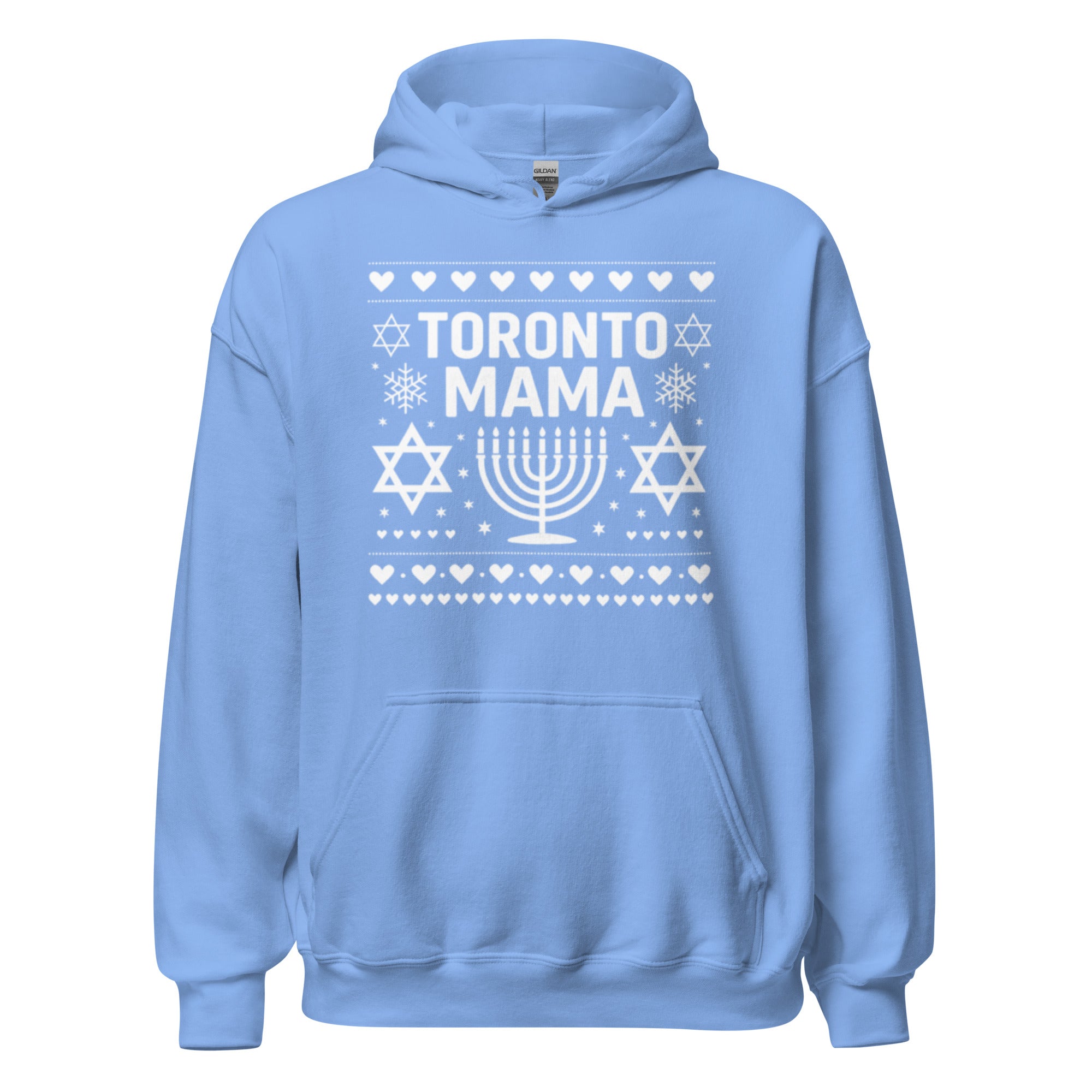 Toronto Mama Festive Menorah Hoodie