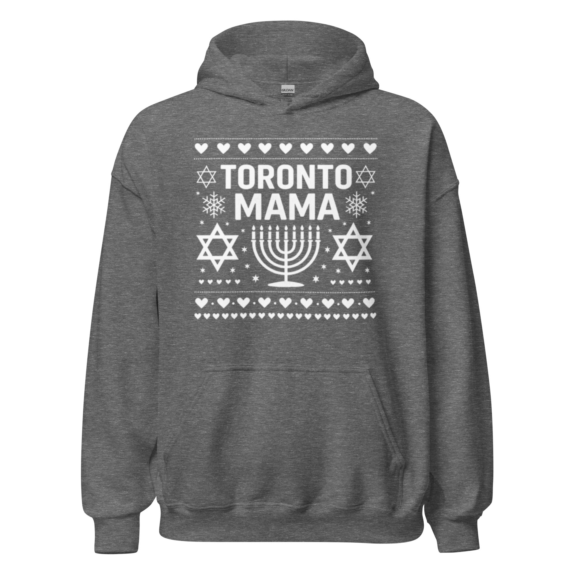 Toronto Mama Festive Menorah Hoodie