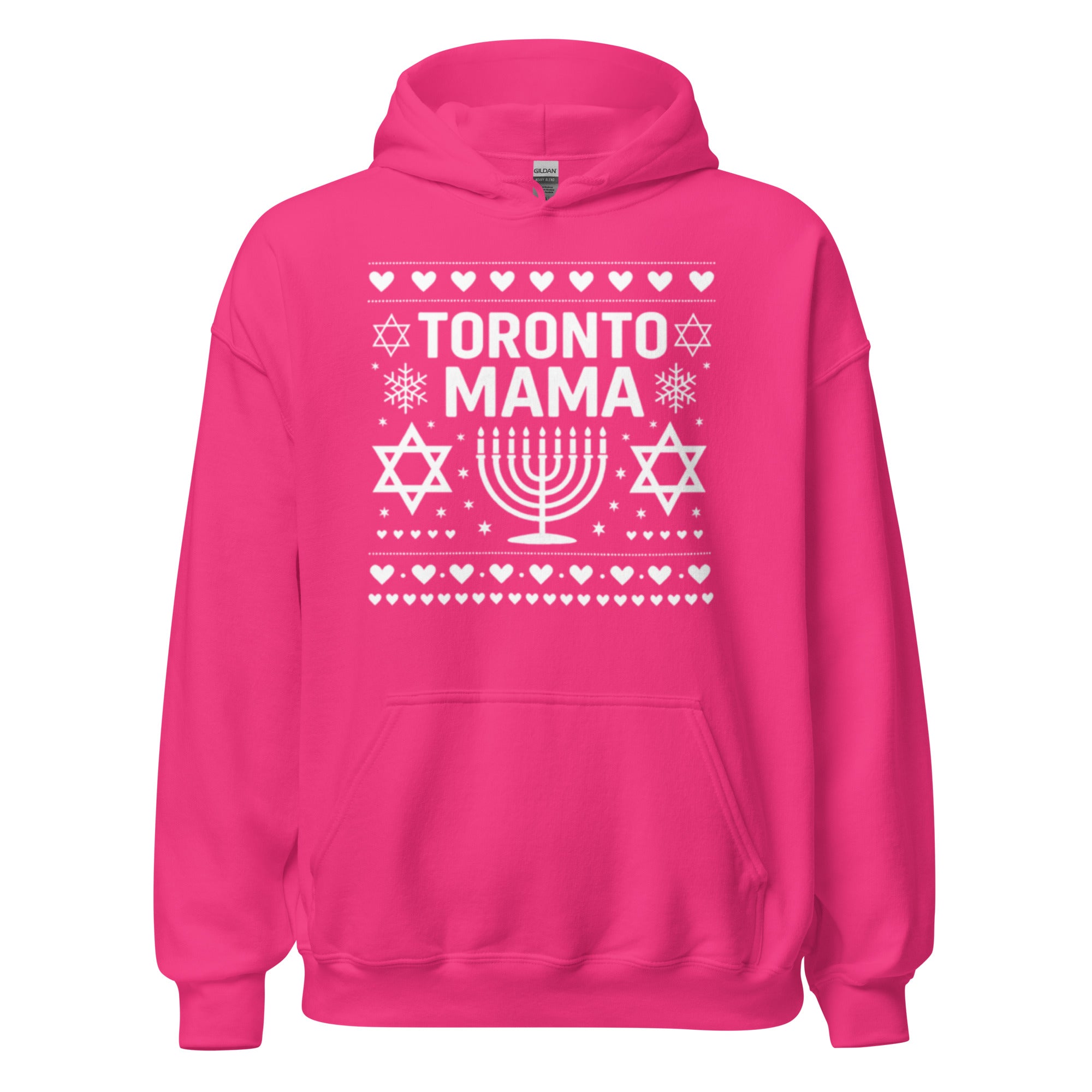 Toronto Mama Festive Menorah Hoodie