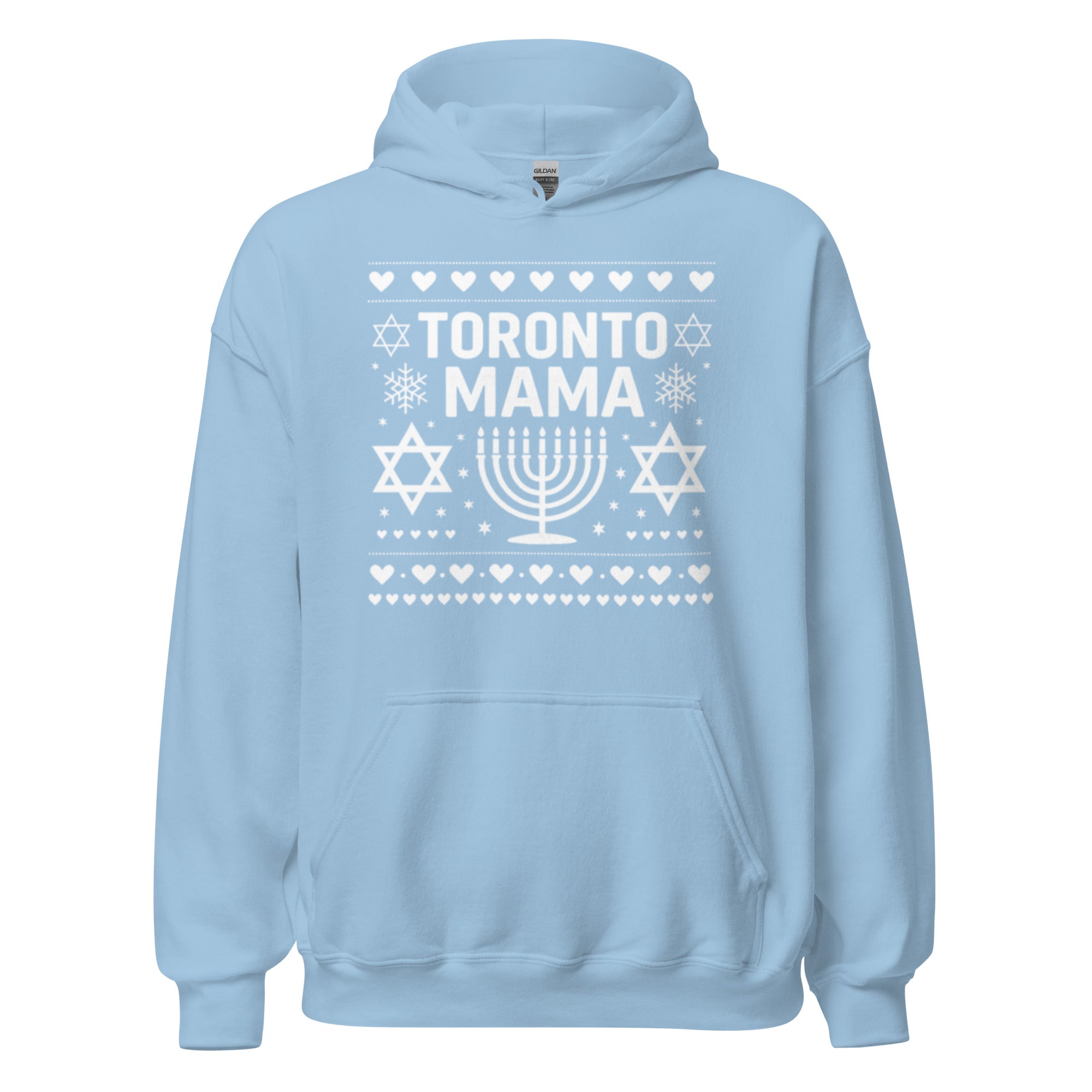 Toronto Mama Festive Menorah Hoodie
