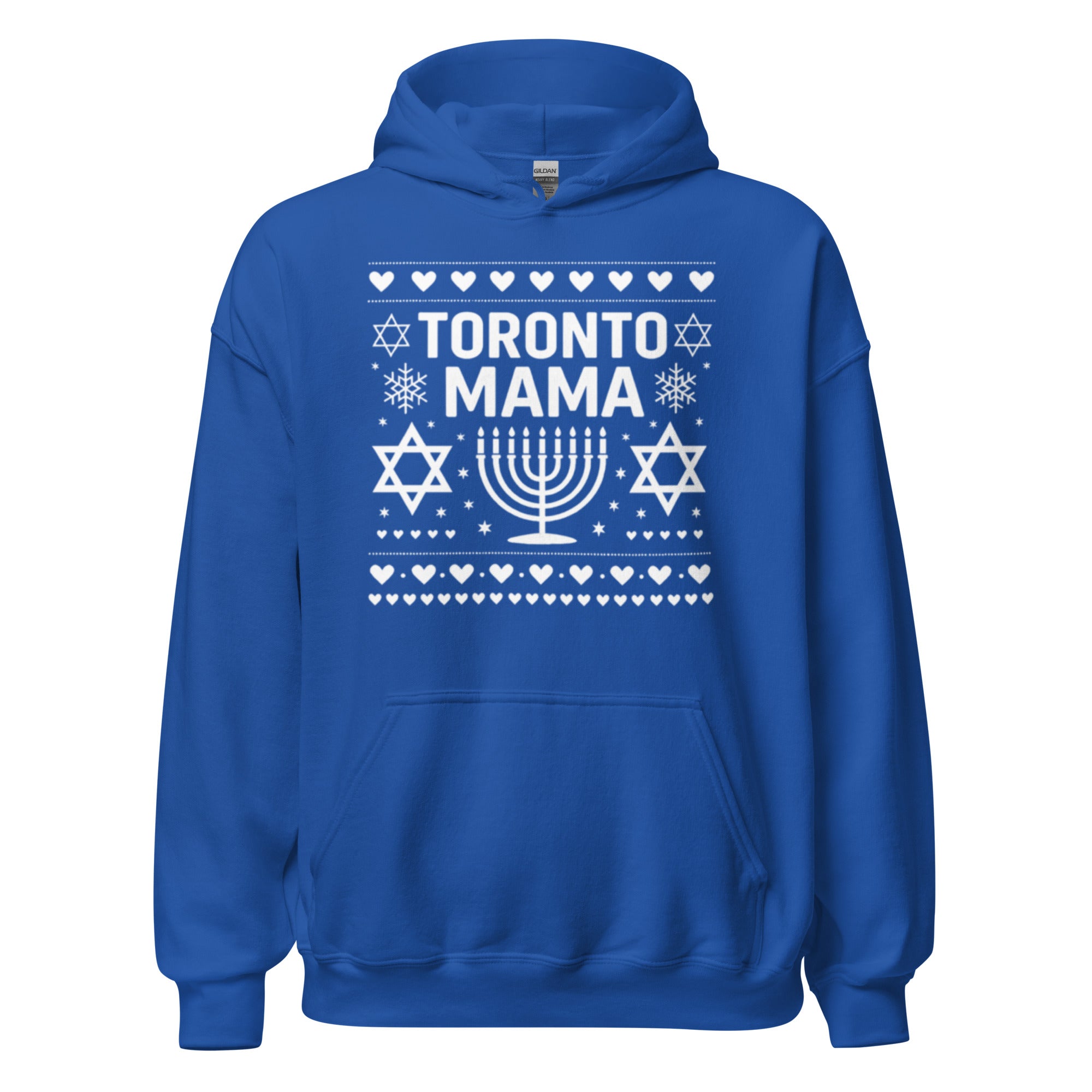 Toronto Mama Festive Menorah Hoodie