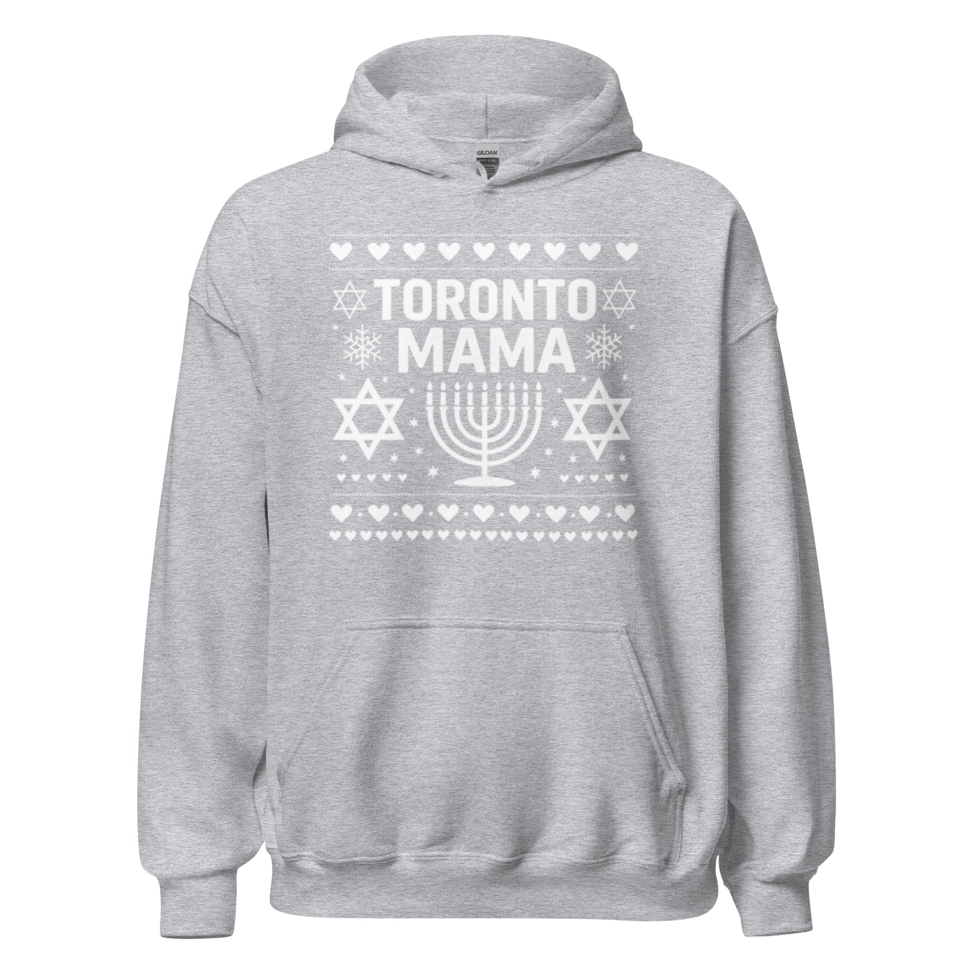 Toronto Mama Festive Menorah Hoodie