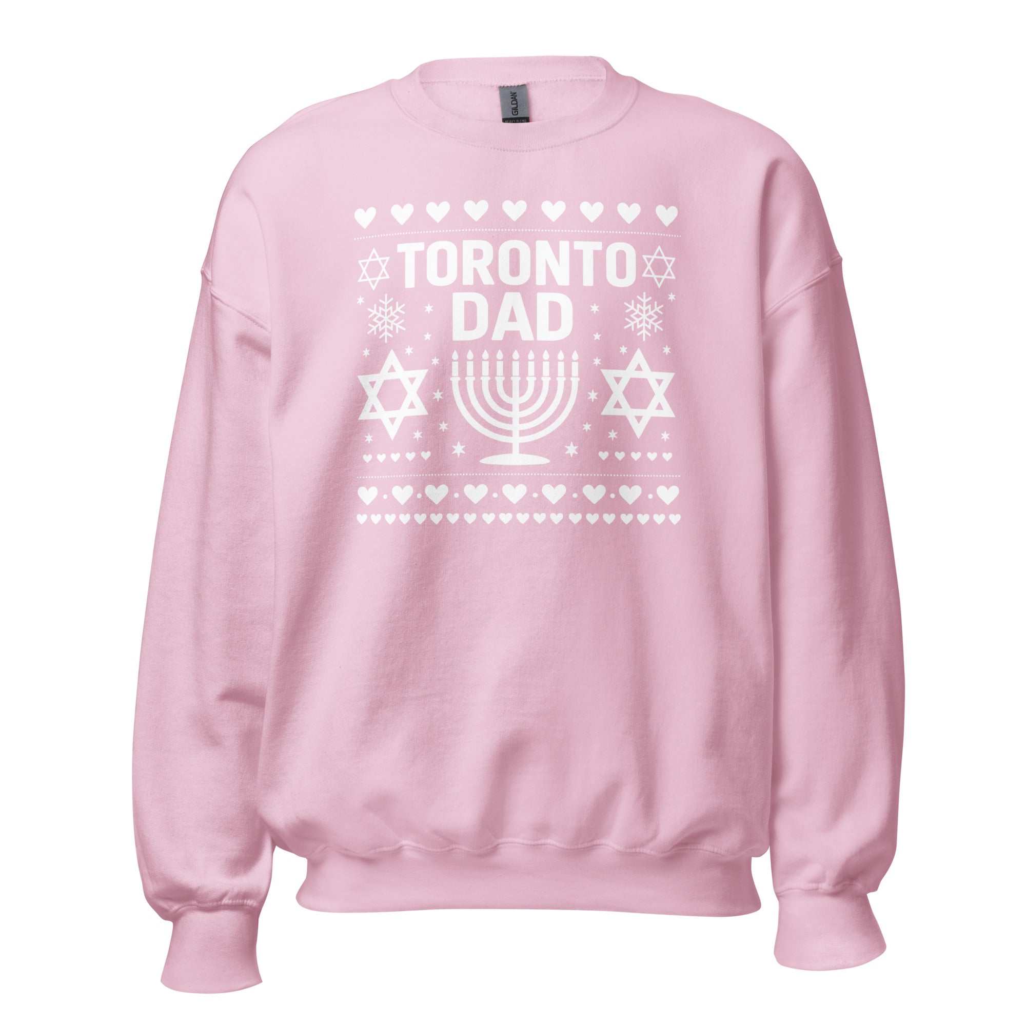 Toronto Dad Festive Menorah Sweatshirt